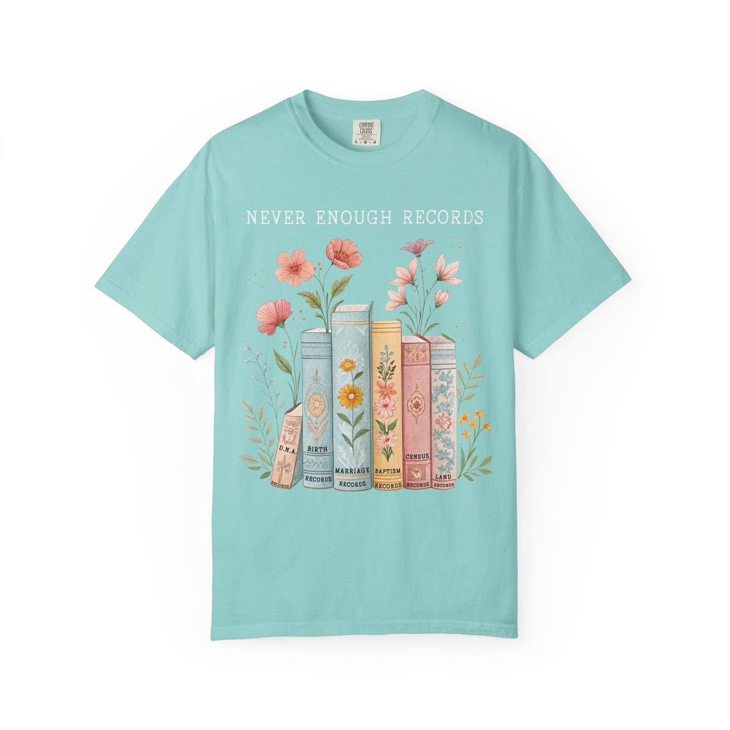 Never Enough Records Genealogy T-Shirt