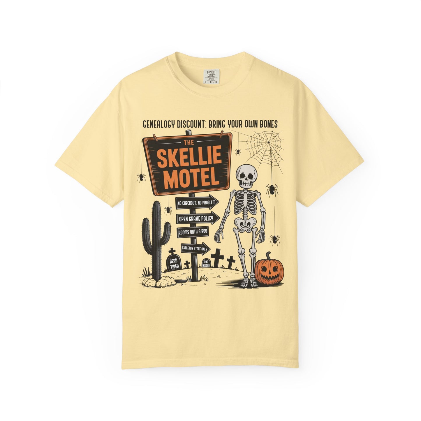 Skellie Motel Halloween Shirt