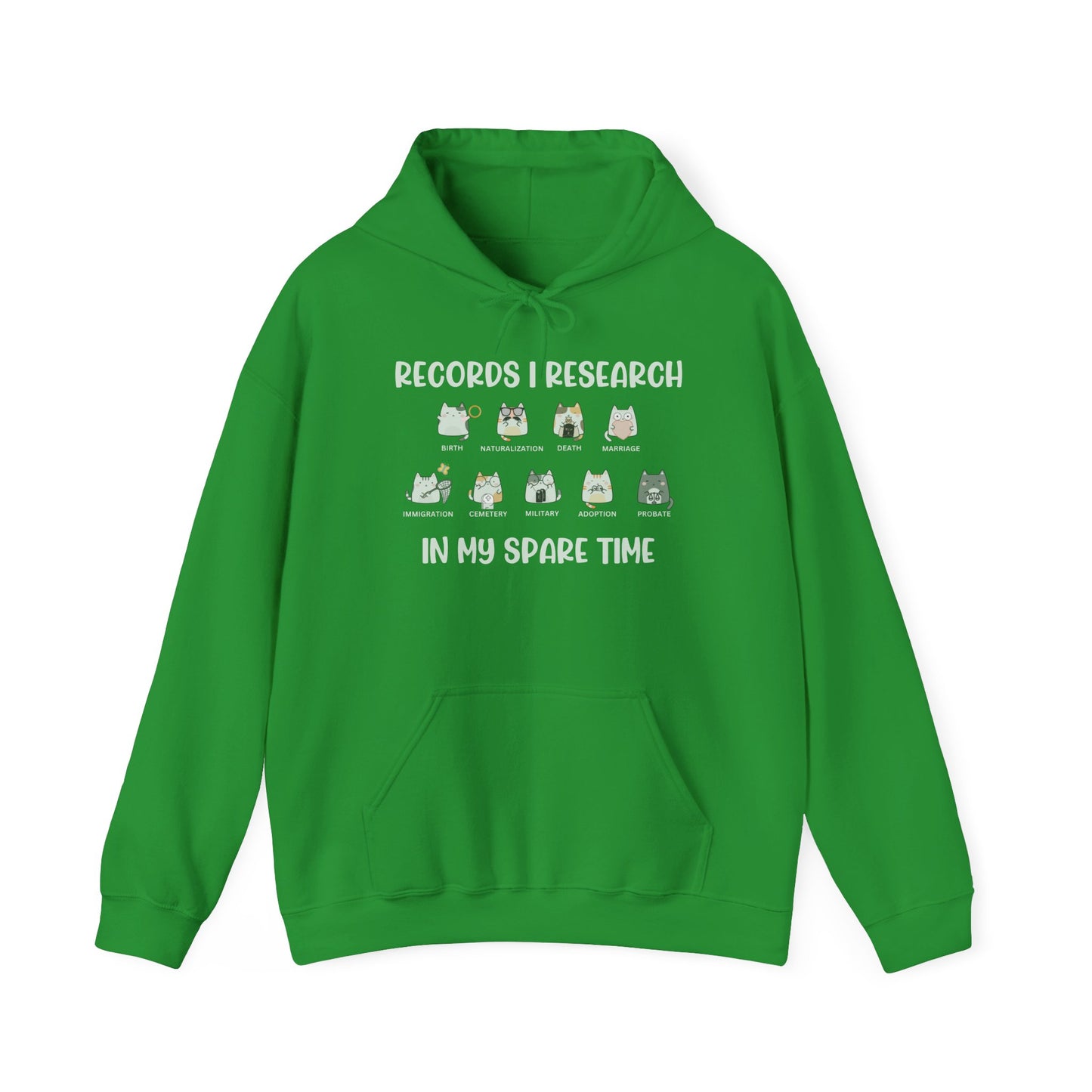Records I Reseach in my Spare Time Hoodie