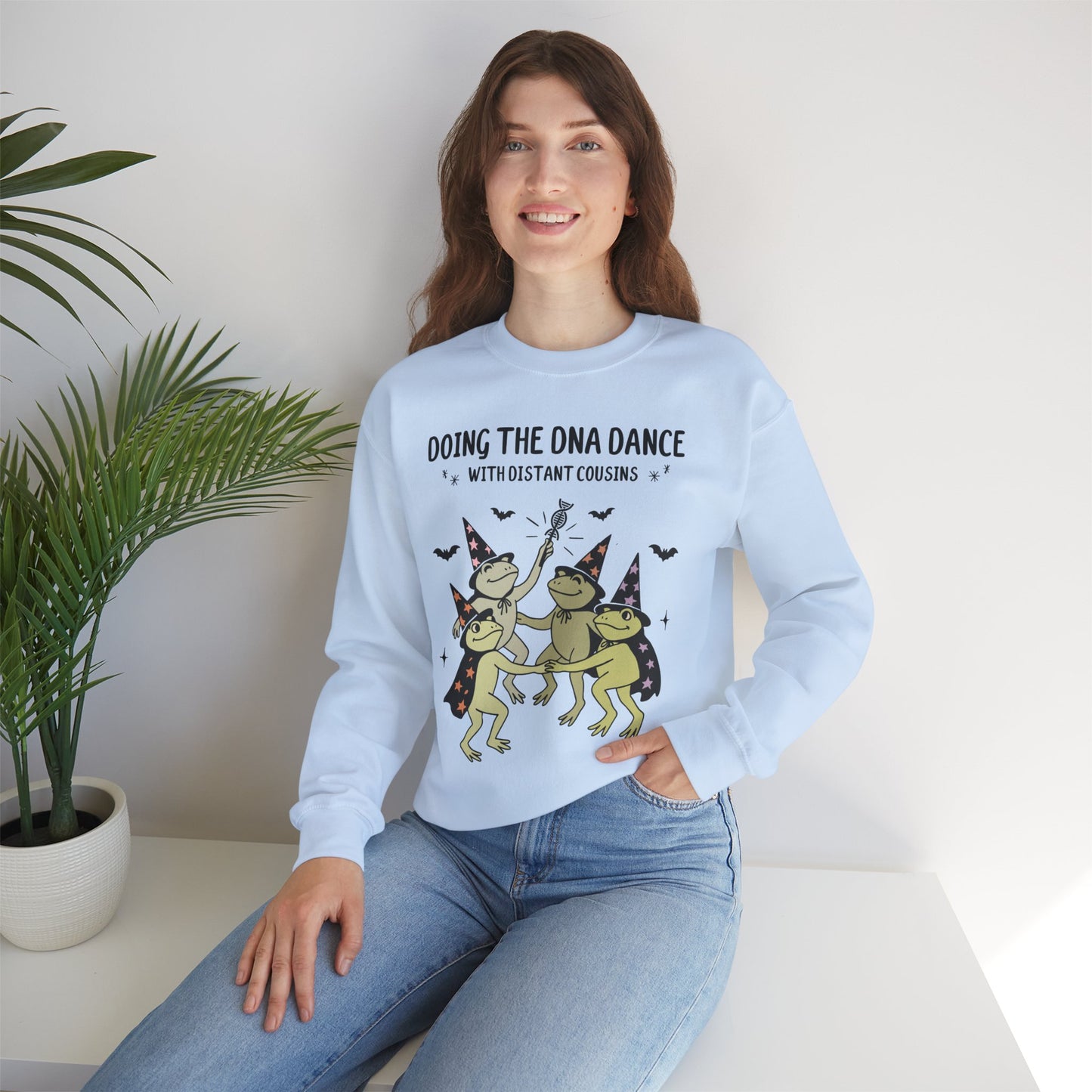 Doing the DNA Dance with Distant Cousins Sweatshirt
