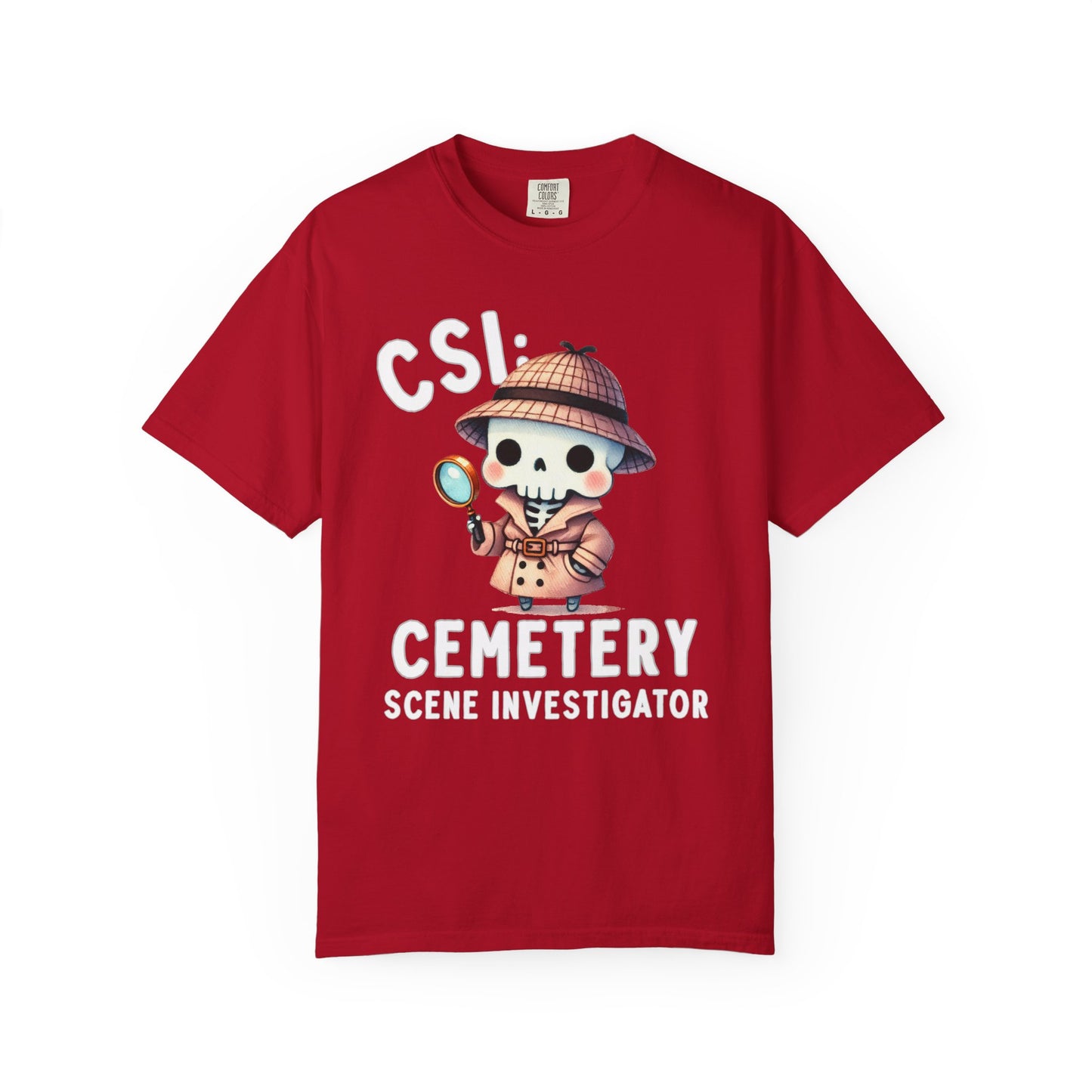CSI: Cemetery Scene Investigator Halloween Shirt