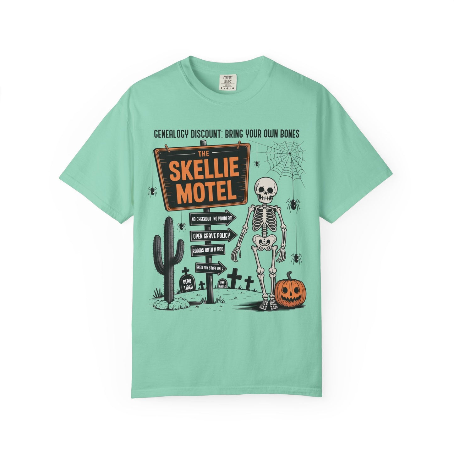 Skellie Motel Halloween Shirt