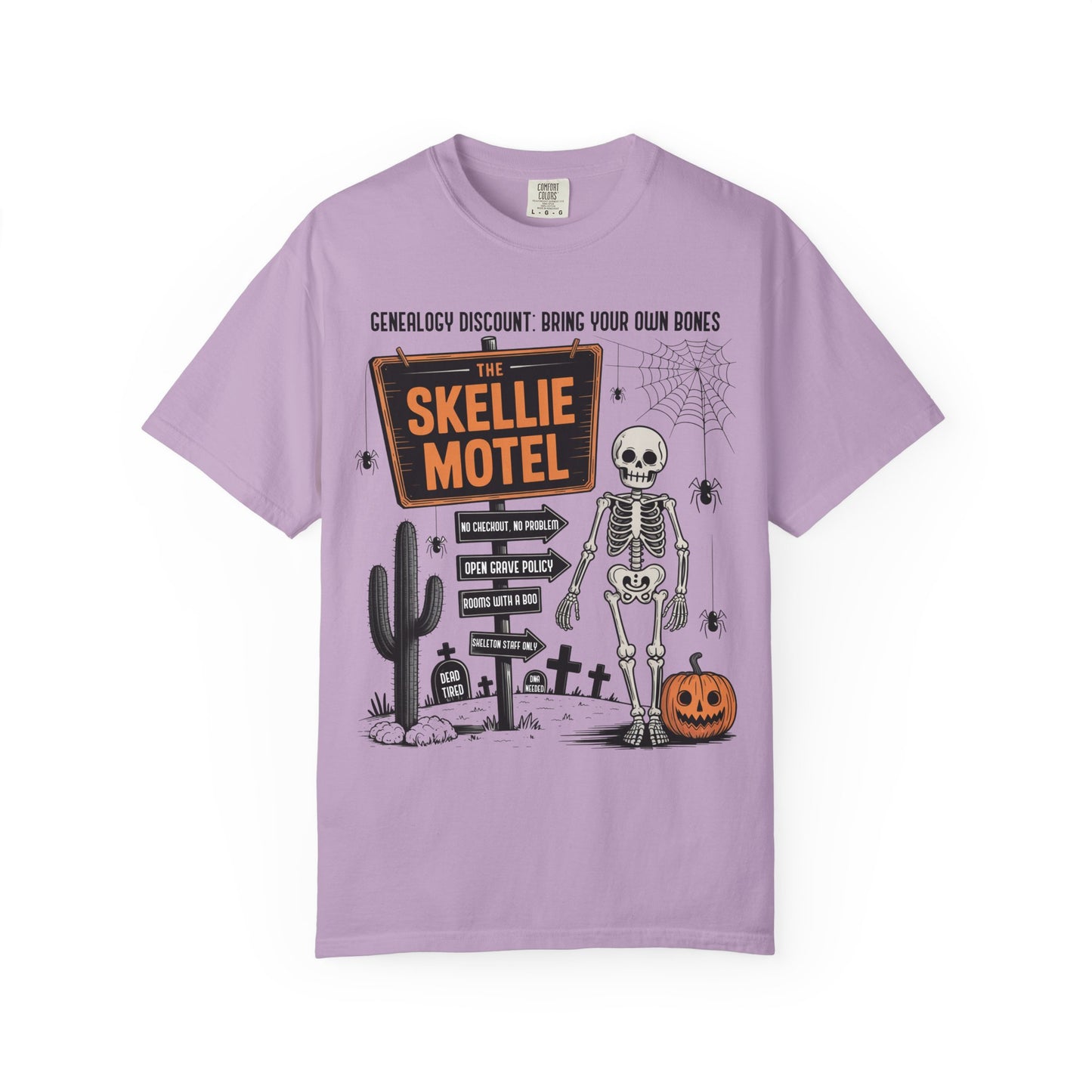 Skellie Motel Halloween Shirt