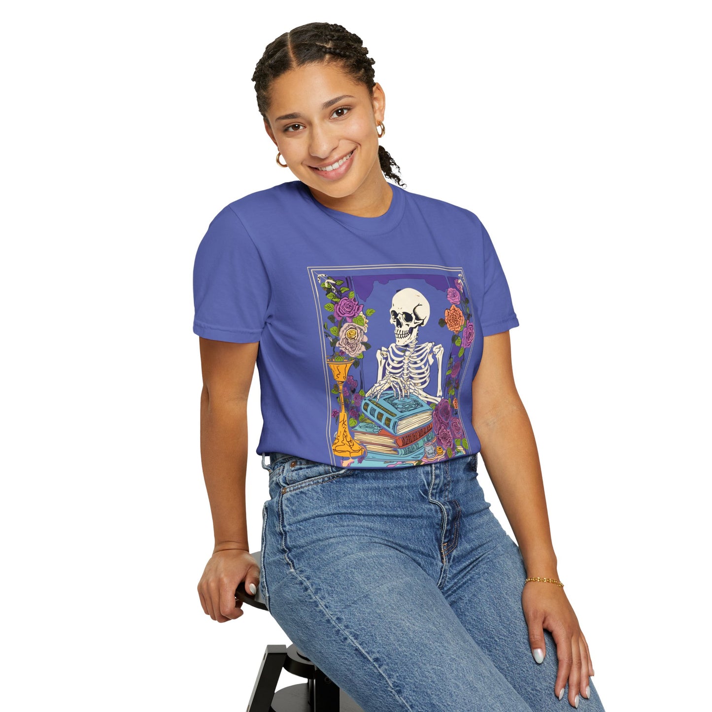 The Genealogist Vintage Skeleton Halloween T-Shirt