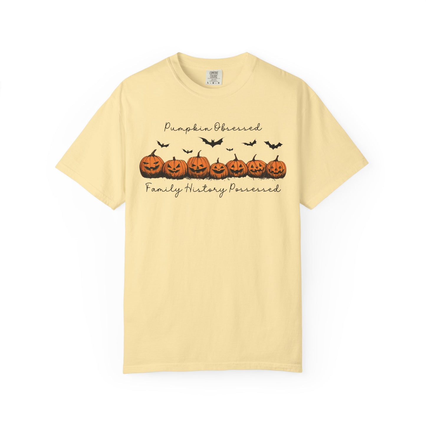 Pumpkin Obsessed Family History Possessed T-Shirt