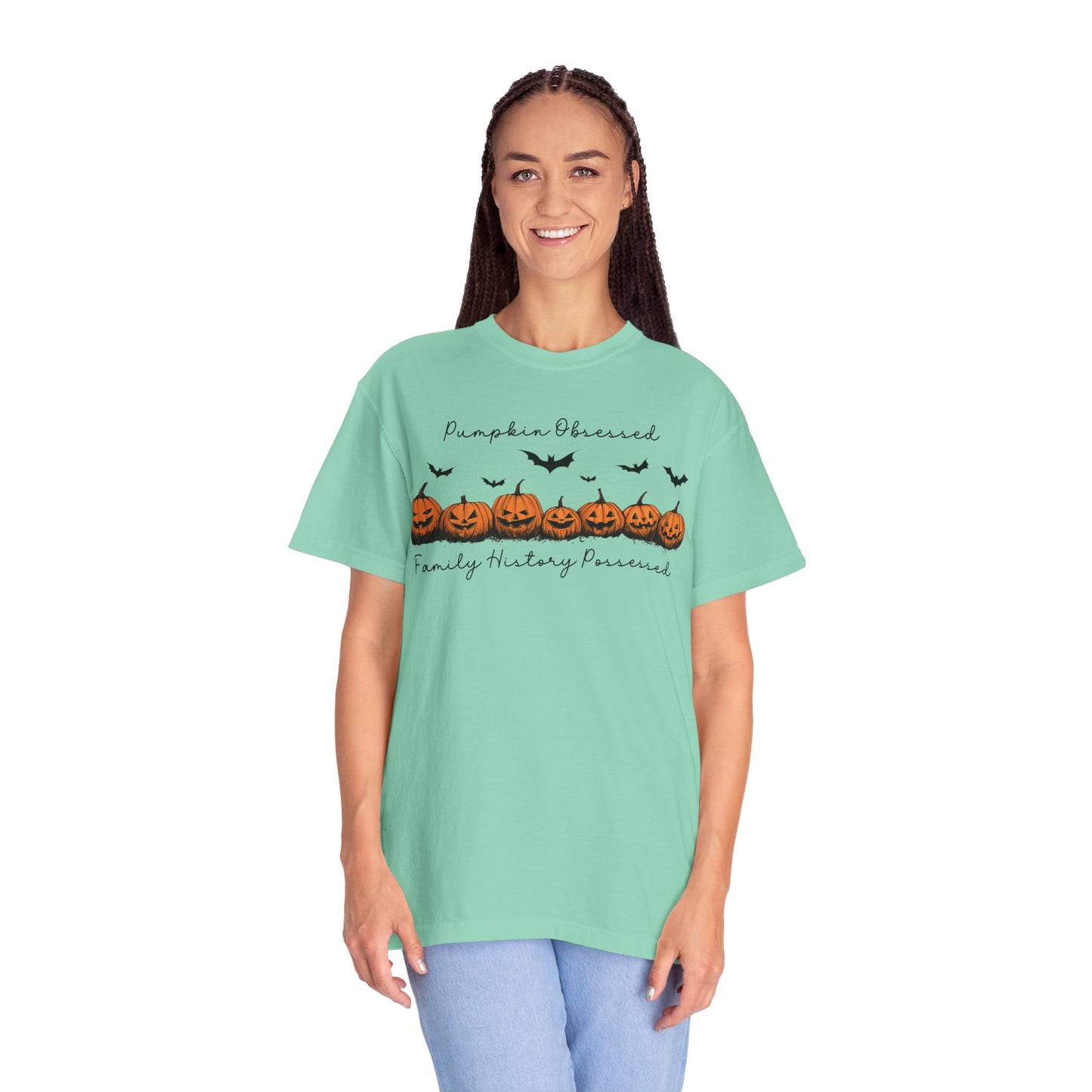Pumpkin Obsessed Family History Possessed T-Shirt