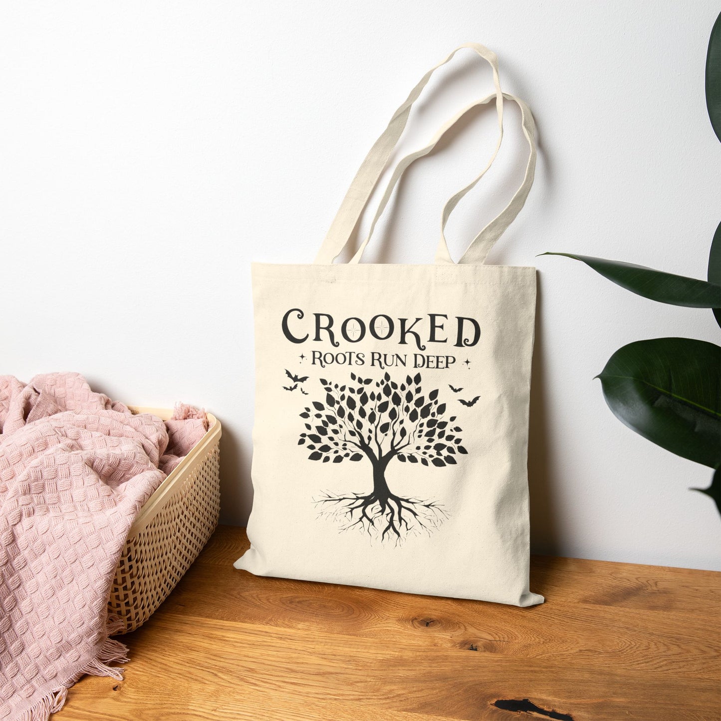 Crooked Roots Run Deep Tote Bag
