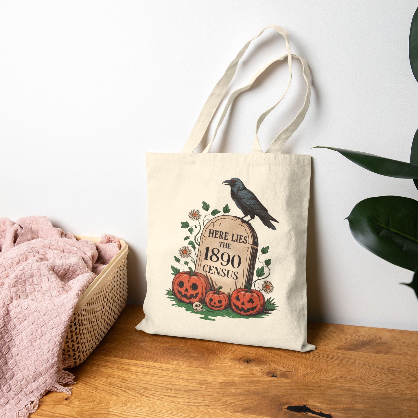 Lost 1890 Census Tote Bag
