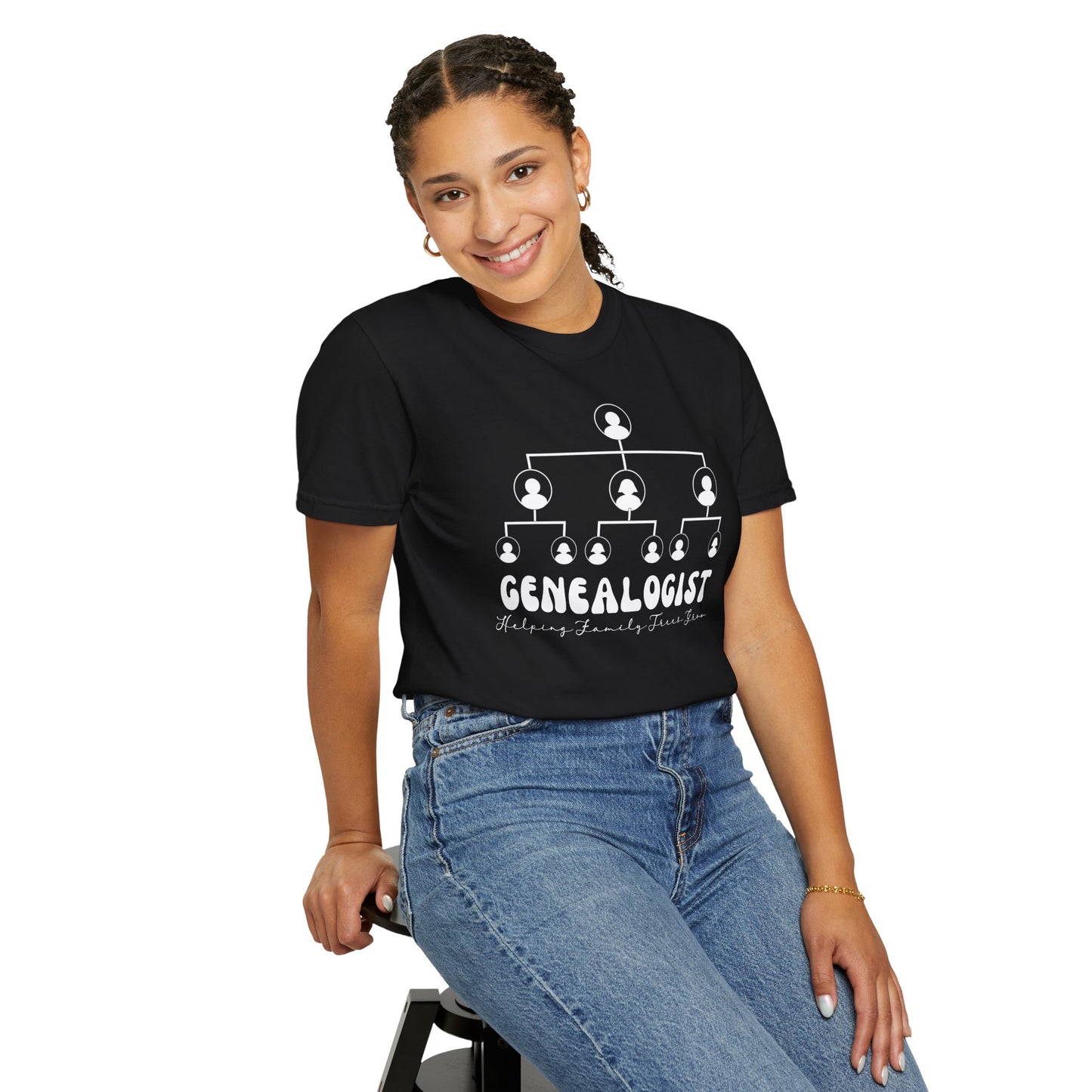Genealogist Helping Family Trees Grow T-Shirt
