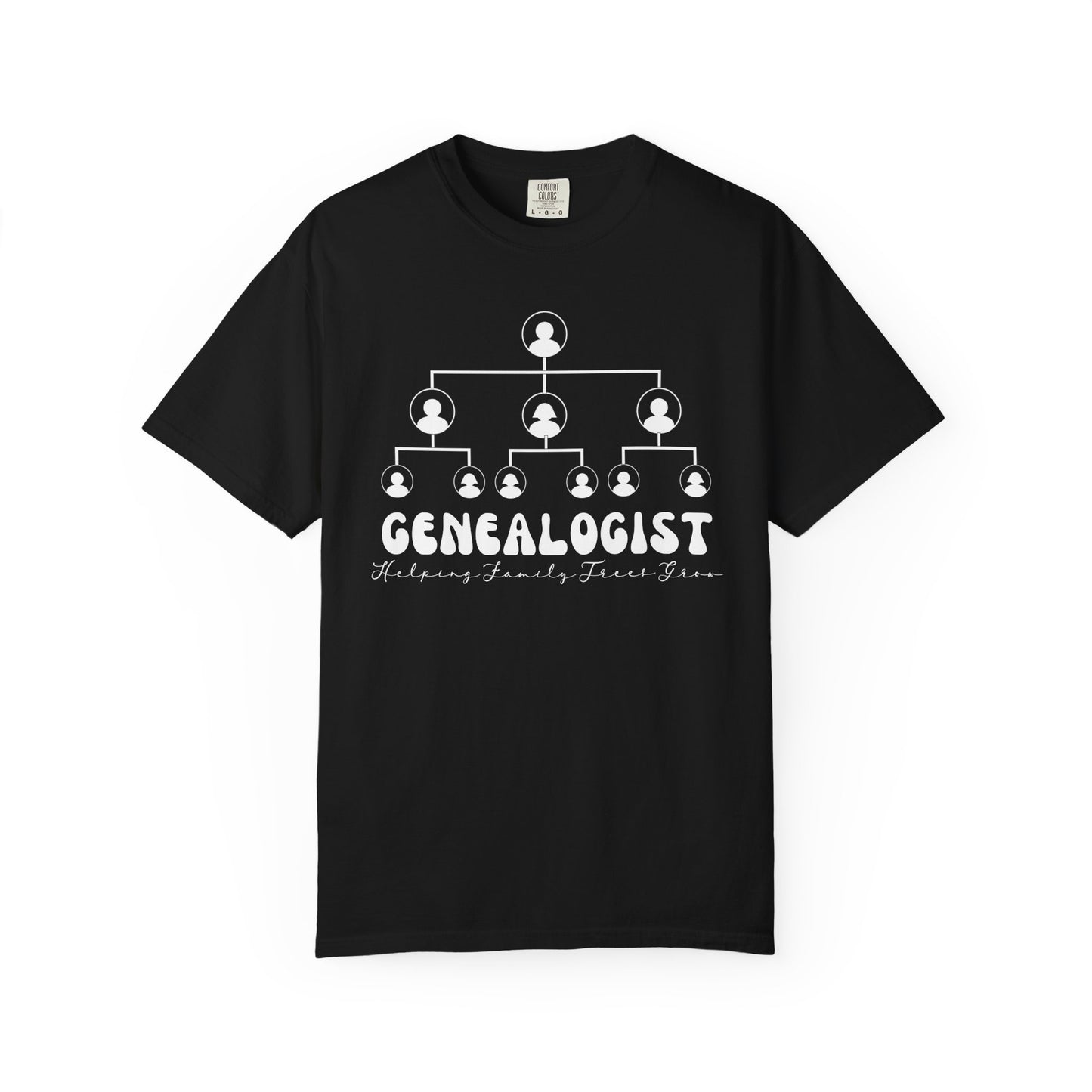 Genealogist Helping Family Trees Grow T-Shirt