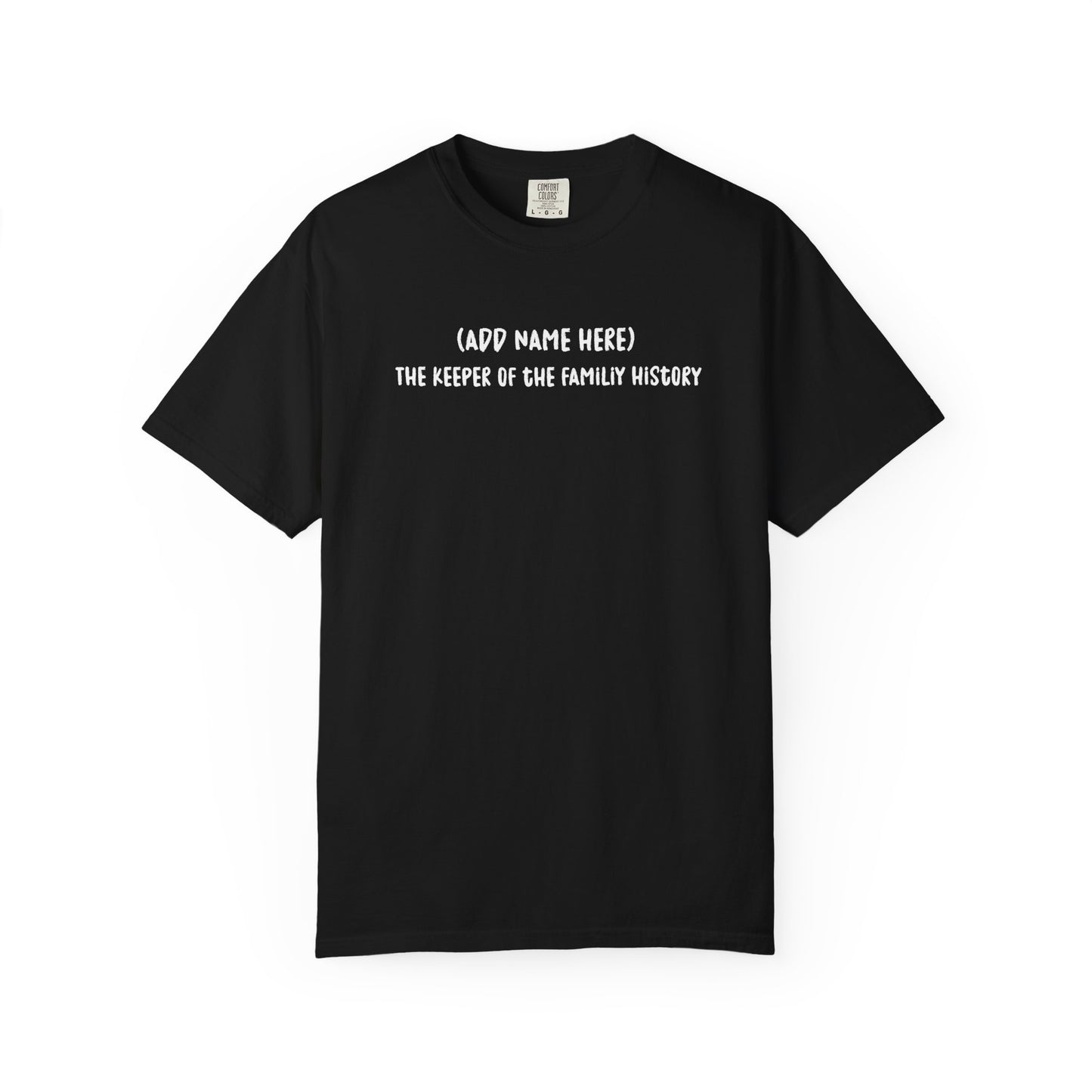 Custom Genealogy T-Shirt