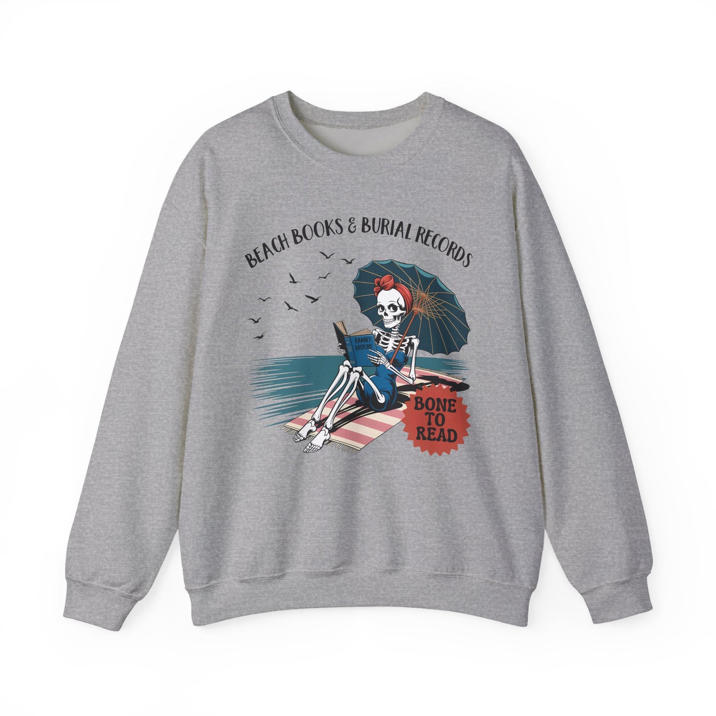 Beach Books & Burial Records Sweatshirt