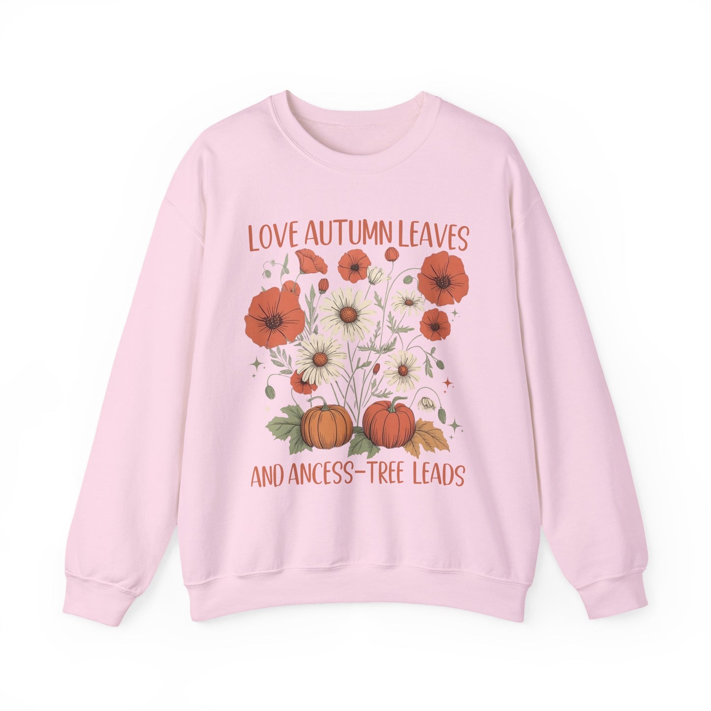 Love Autumn Leaves and Ancess-Tree Leads Sweatshirt