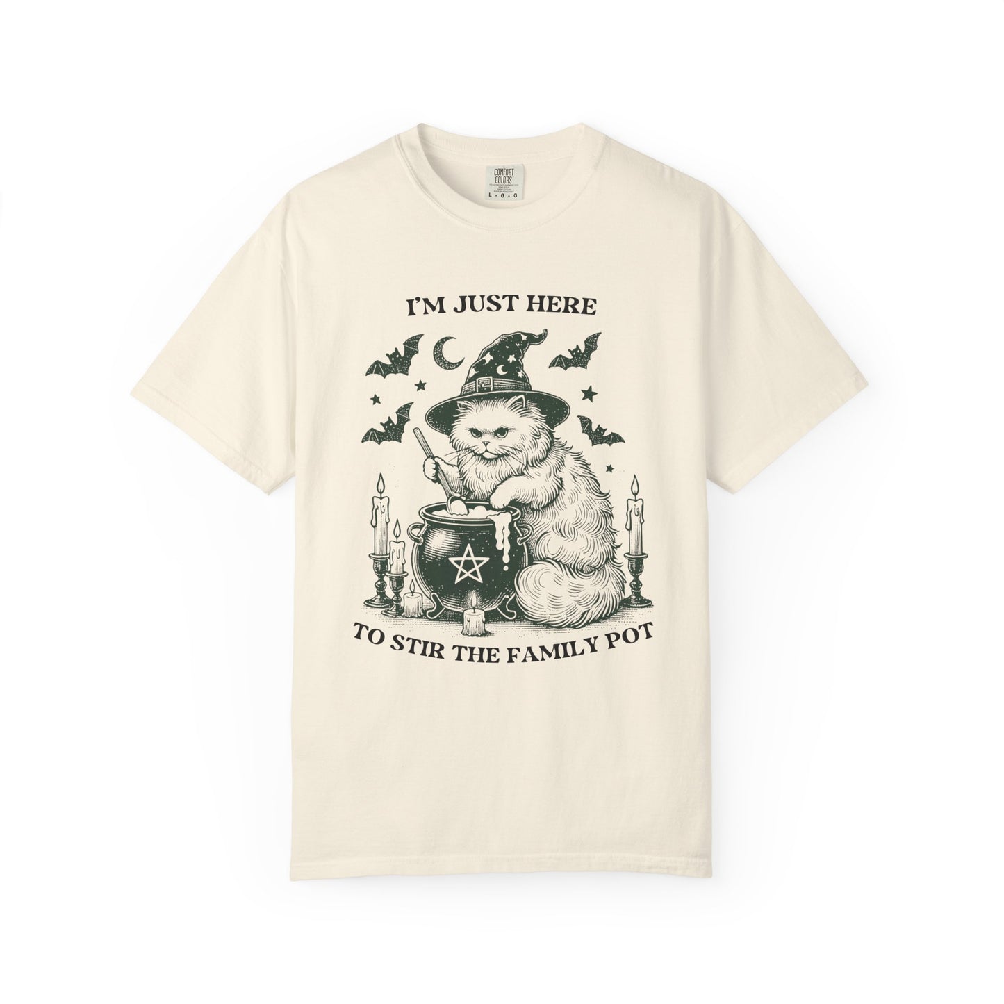 I'm just Here to Stir the Family Pot Halloween Shirt