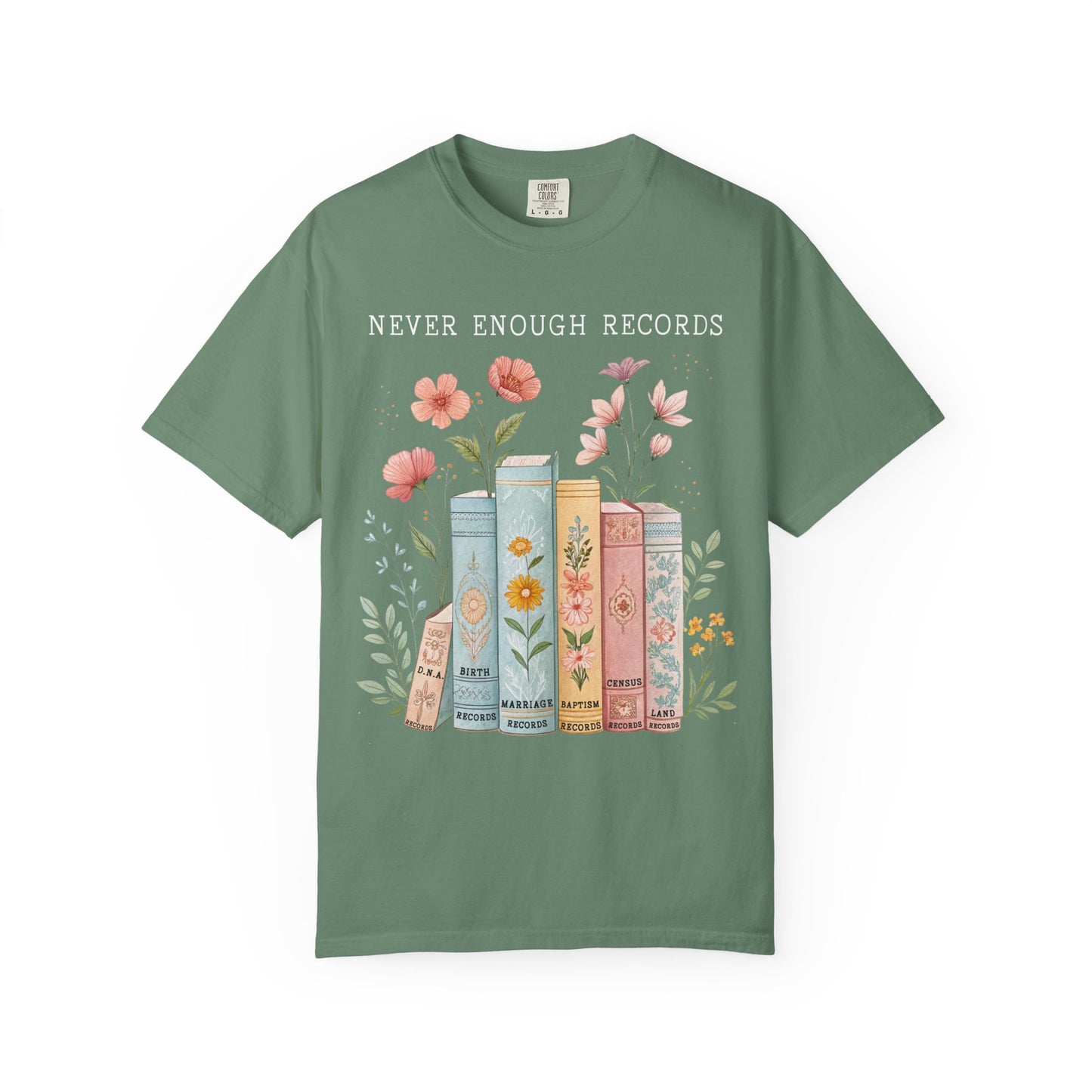 Never Enough Records Genealogy T-Shirt