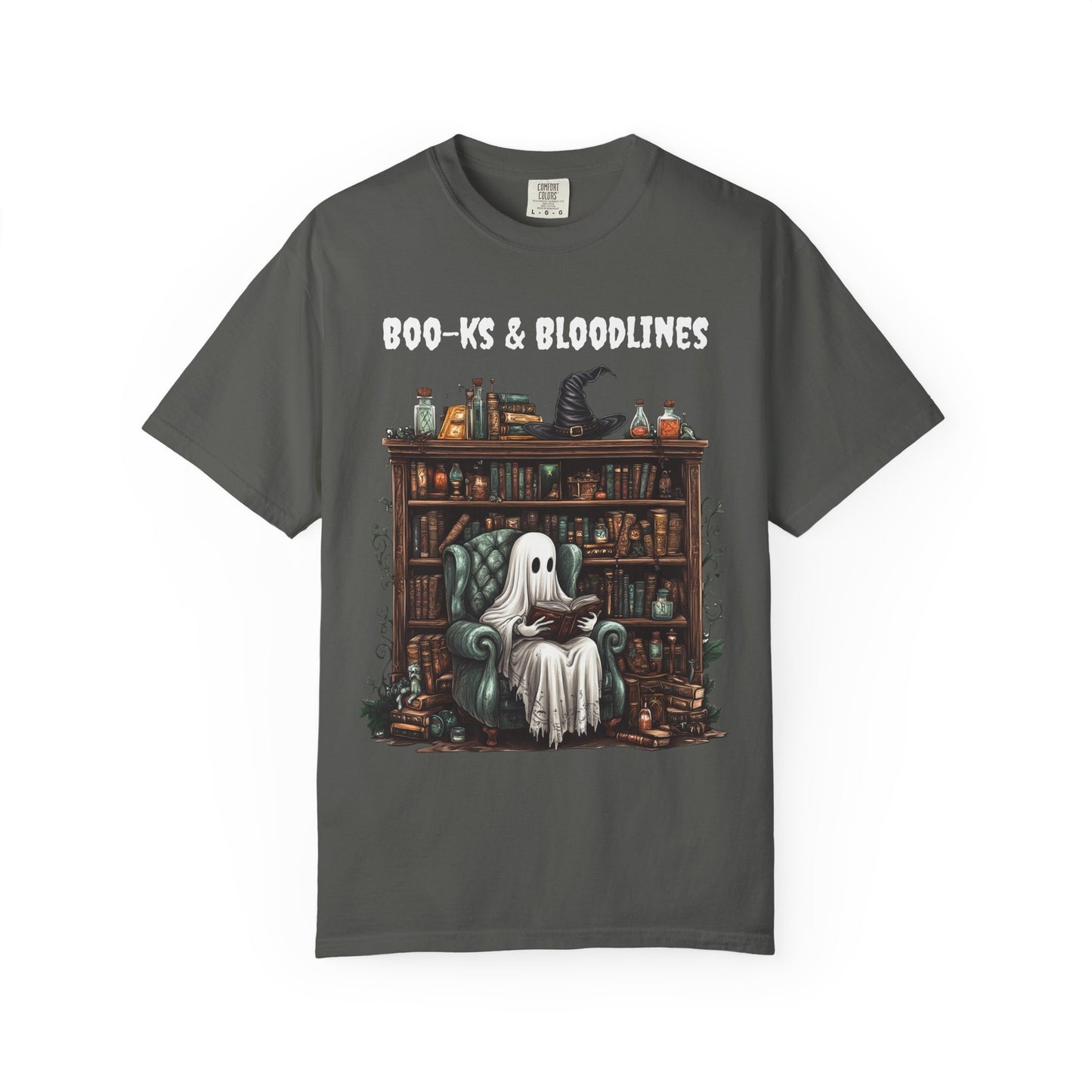 BOO-KS and Bloodlines Funny Genealogy T-Shirt