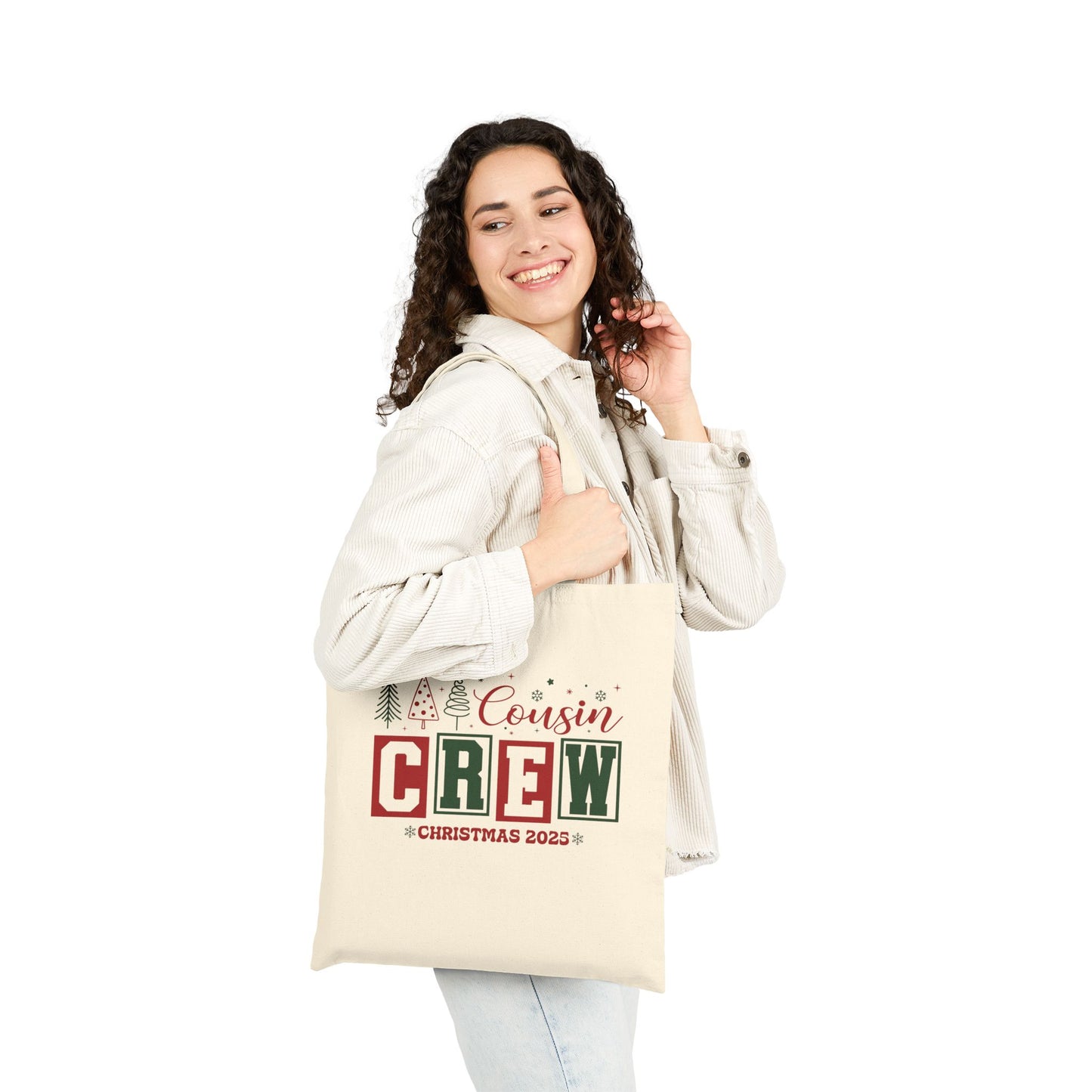 Cousin Crew Christmas 2025 Tote Bag