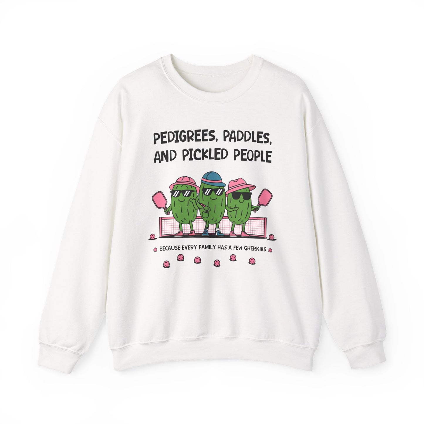 Funny Genealogy Pickleball Sweatshirt