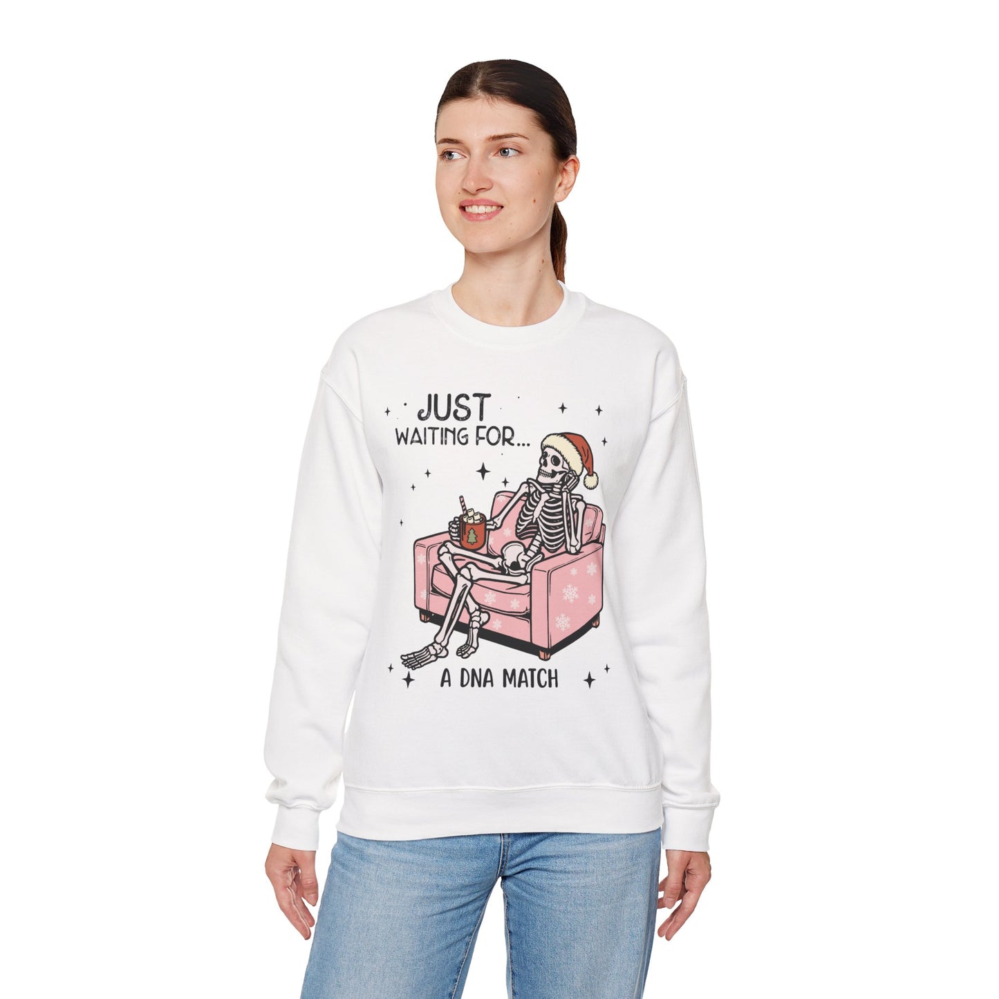 Funny DNA Match Christmas Sweatshirt