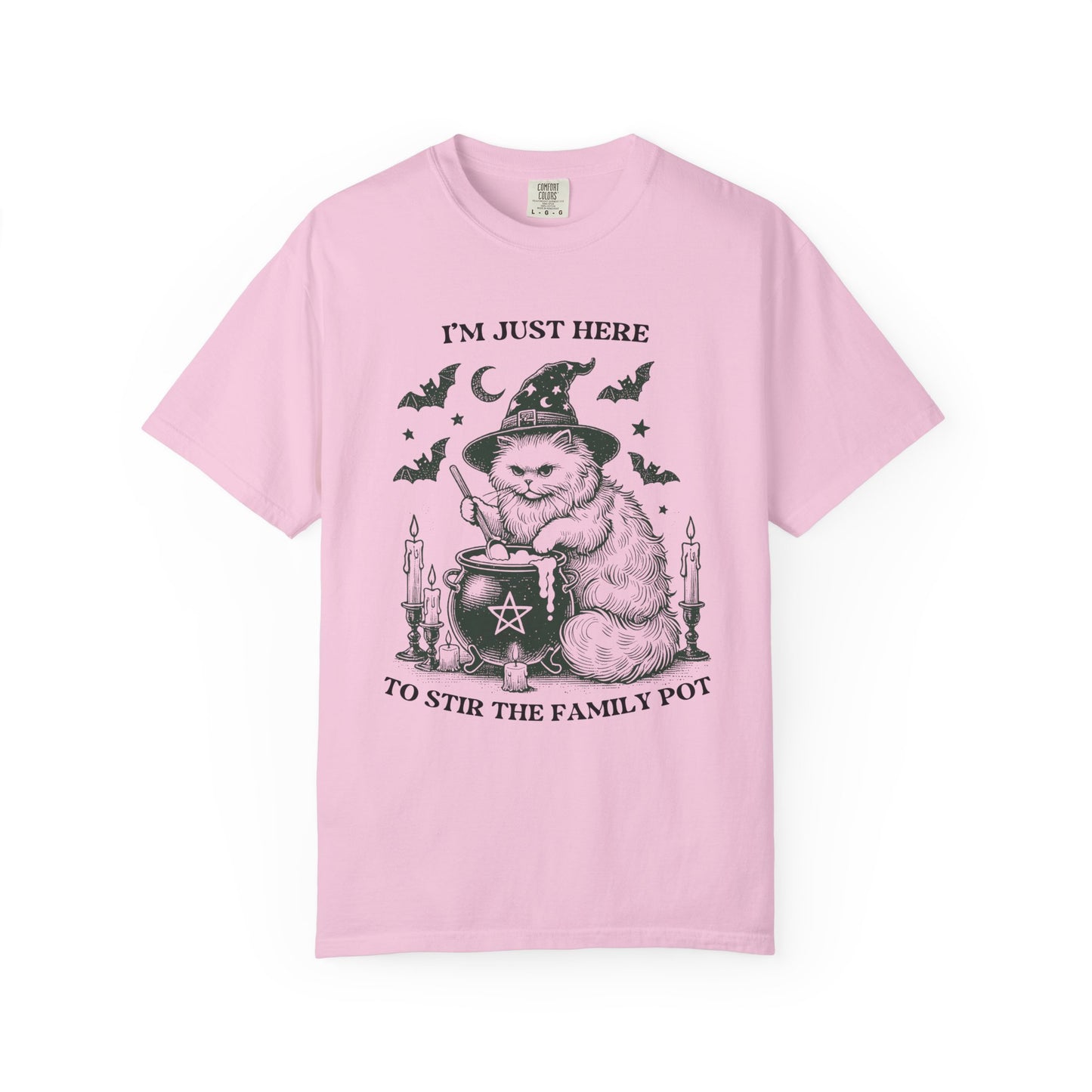 I'm just Here to Stir the Family Pot Halloween Shirt