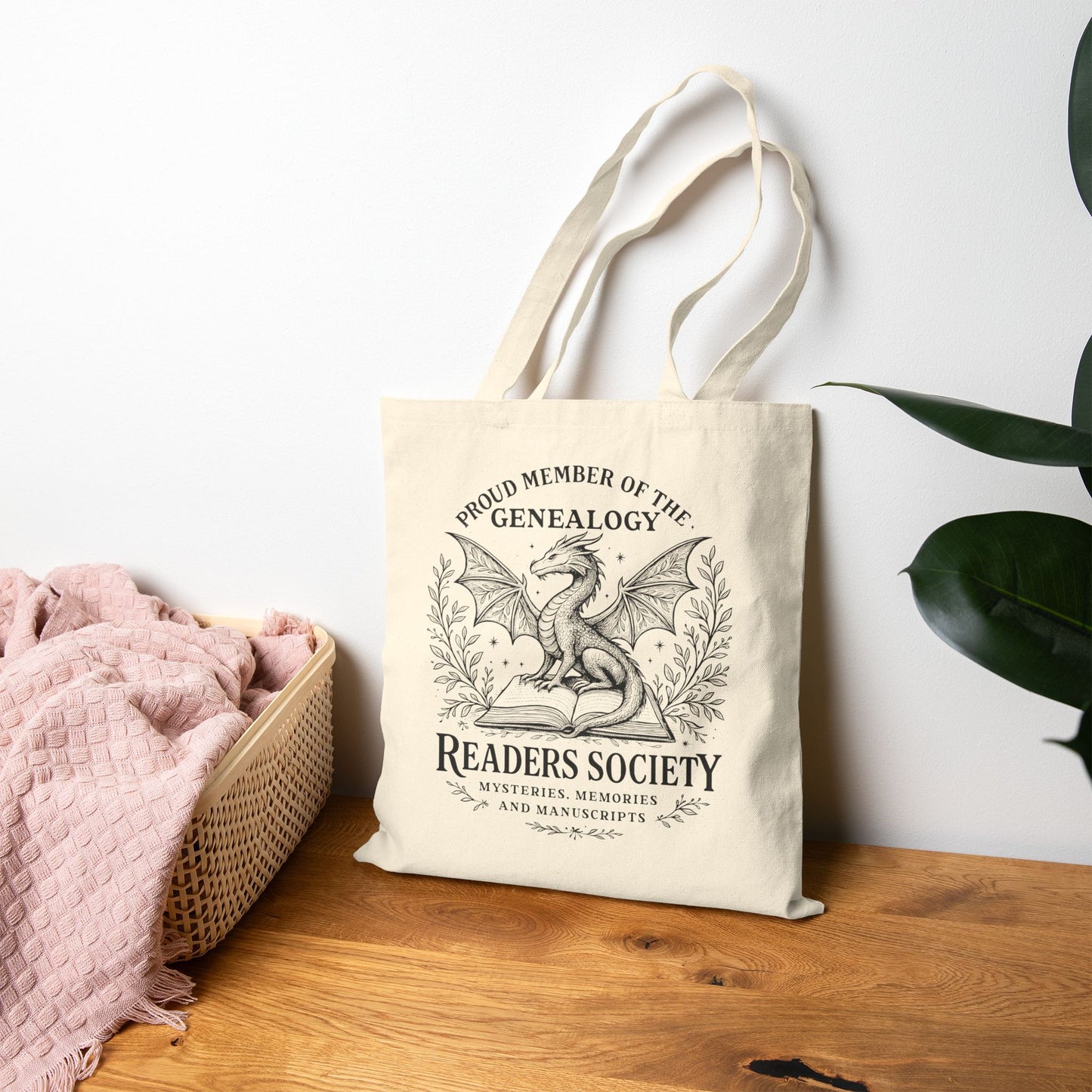 Genealogy Readers Society Tote Bag
