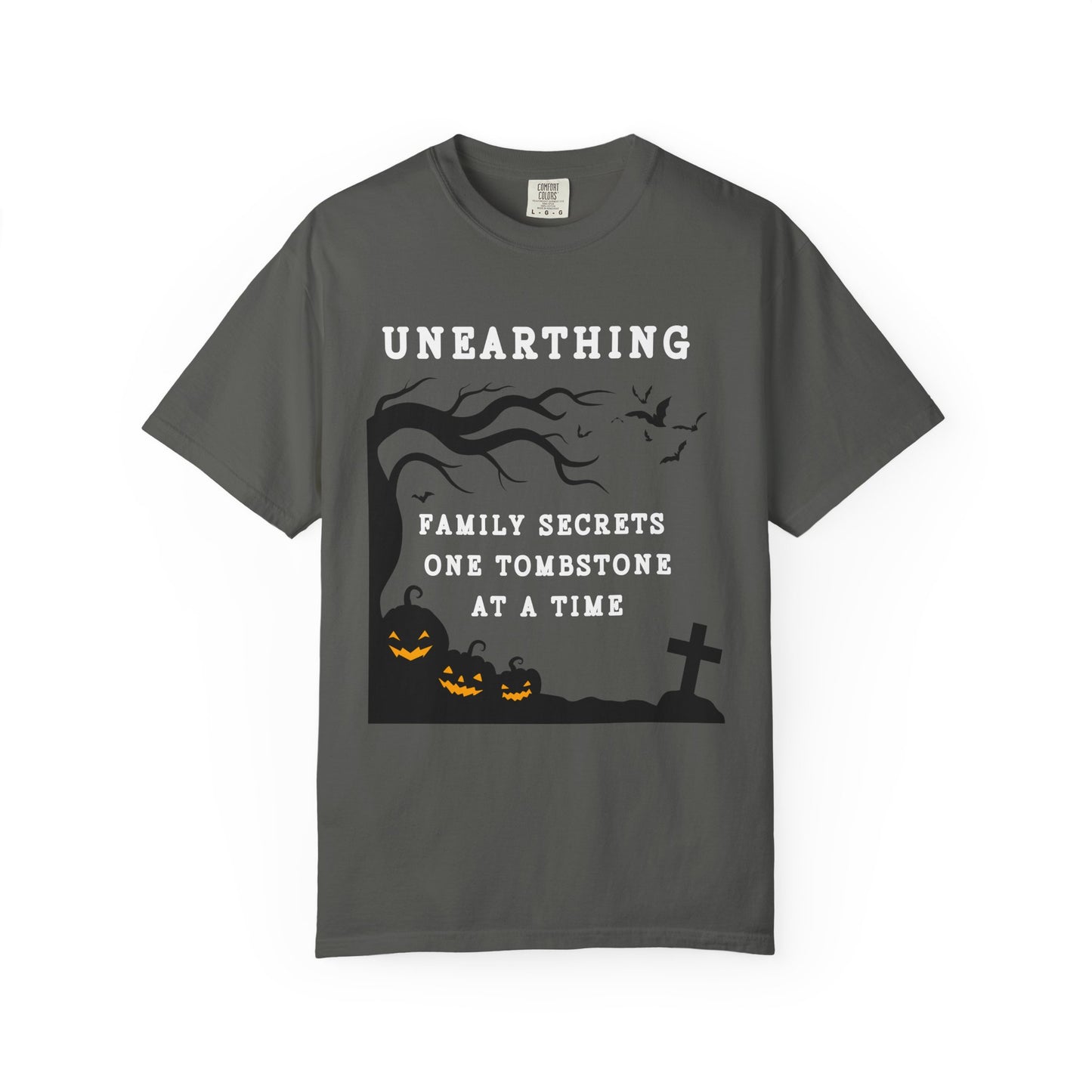 Unearthing Family Secrets One Tombstone at a Time T-Shirt