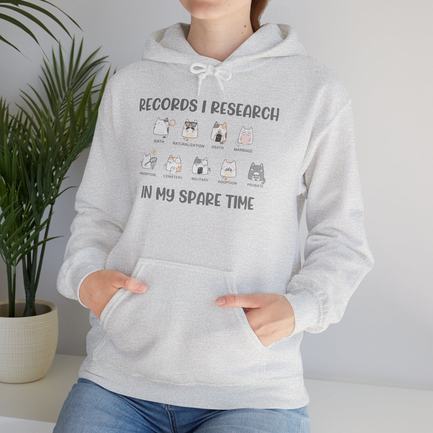 Records I Reseach in my Spare Time Hoodie
