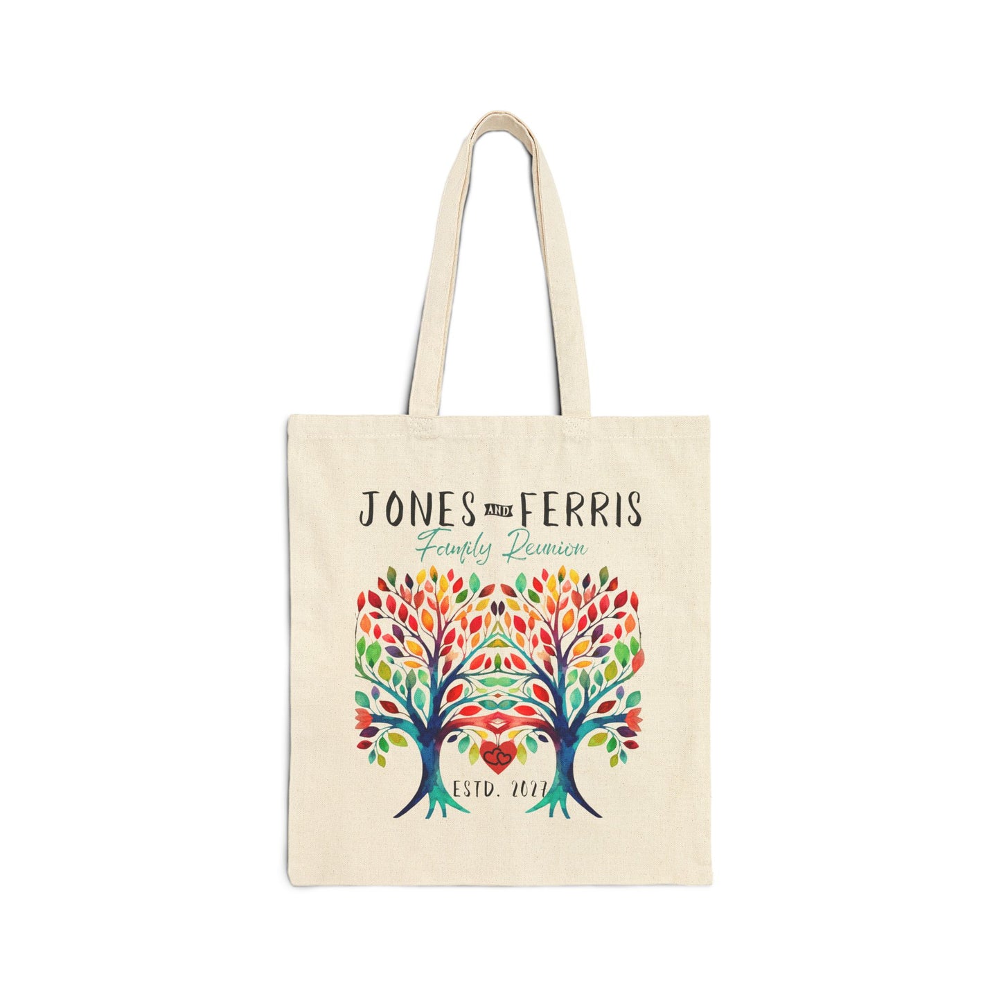 Personalized Family Reunion Tote Bag