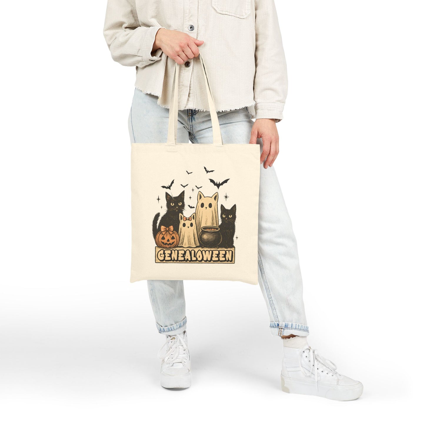 Trick or Treat Genealogy Halloween Tote Bag