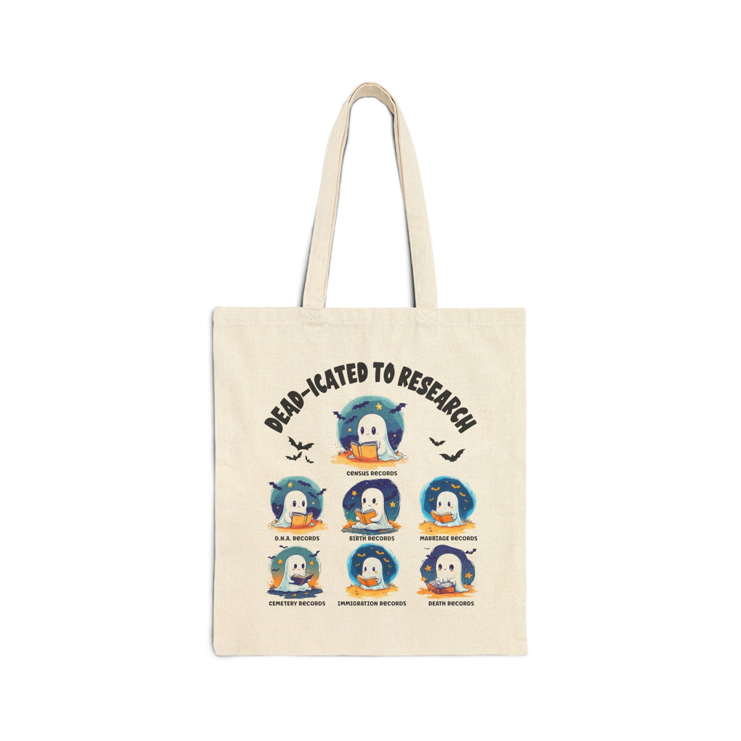 Dedicated to Research Ghost Tote Bag