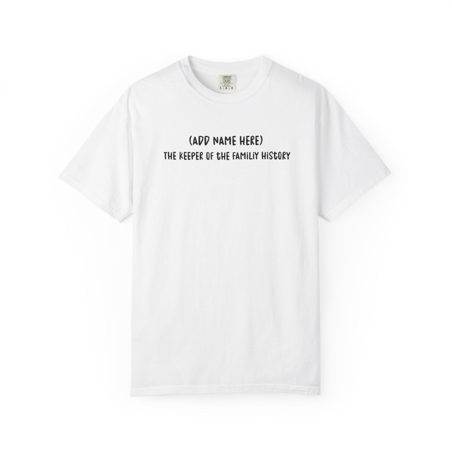 Custom Genealogy T-Shirt