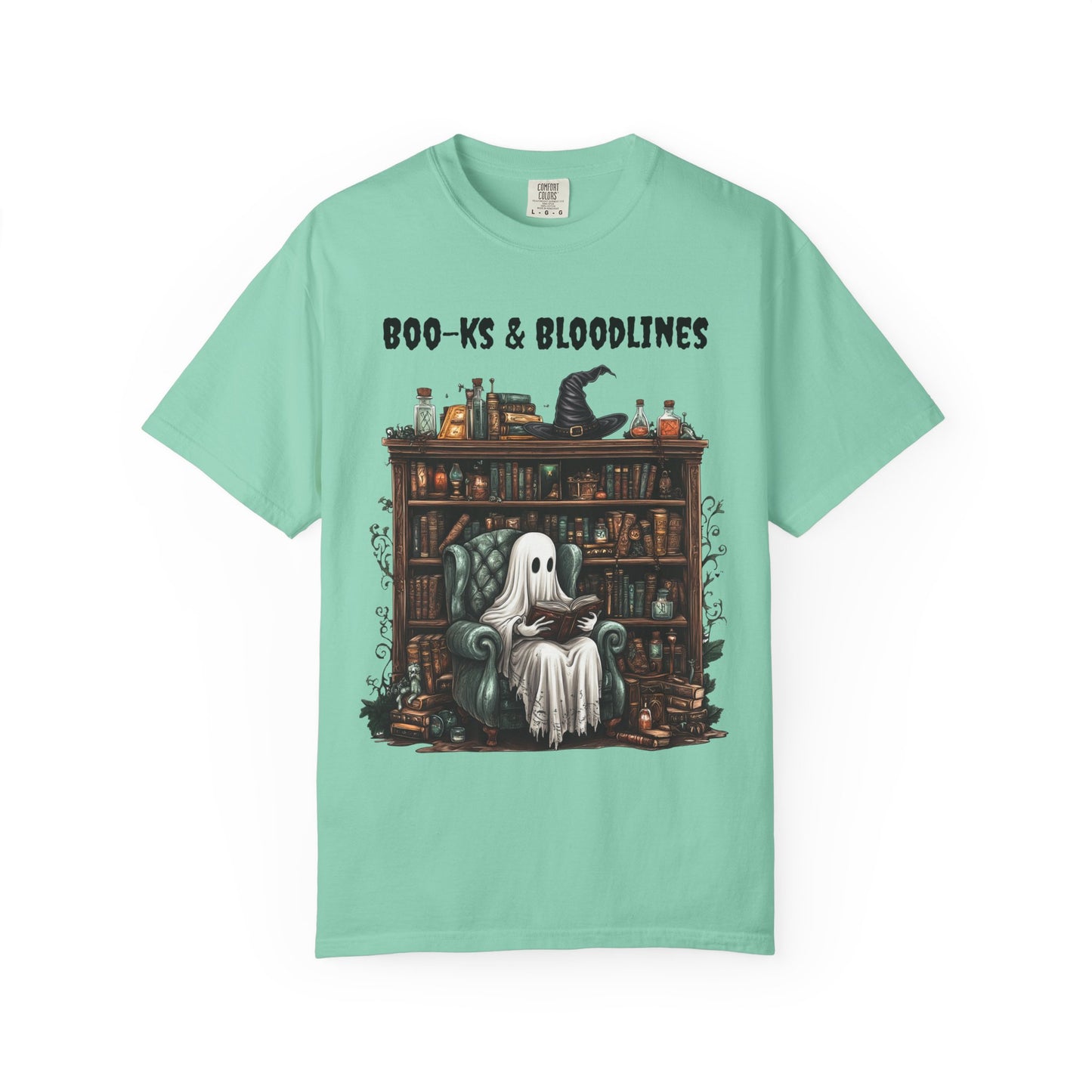 BOO-KS and Bloodlines Funny Genealogy T-Shirt