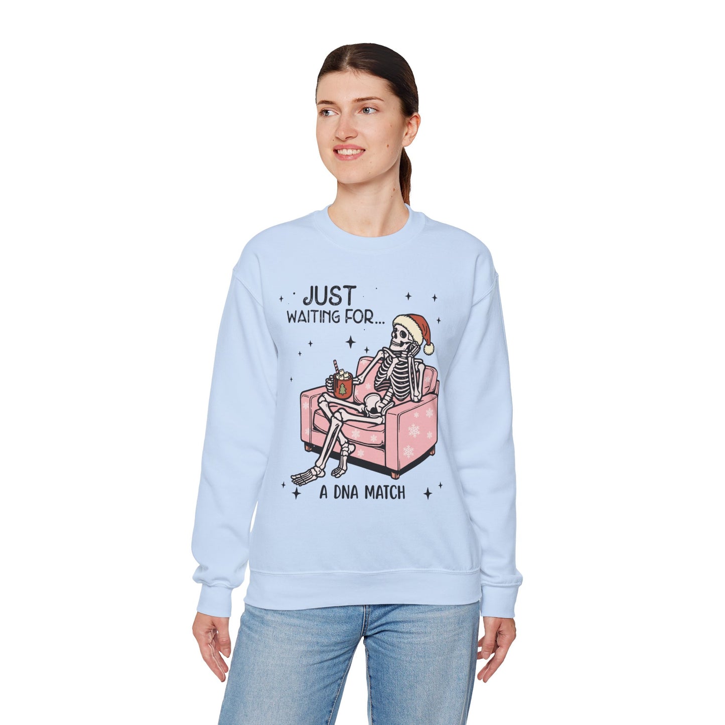 Funny DNA Match Christmas Sweatshirt