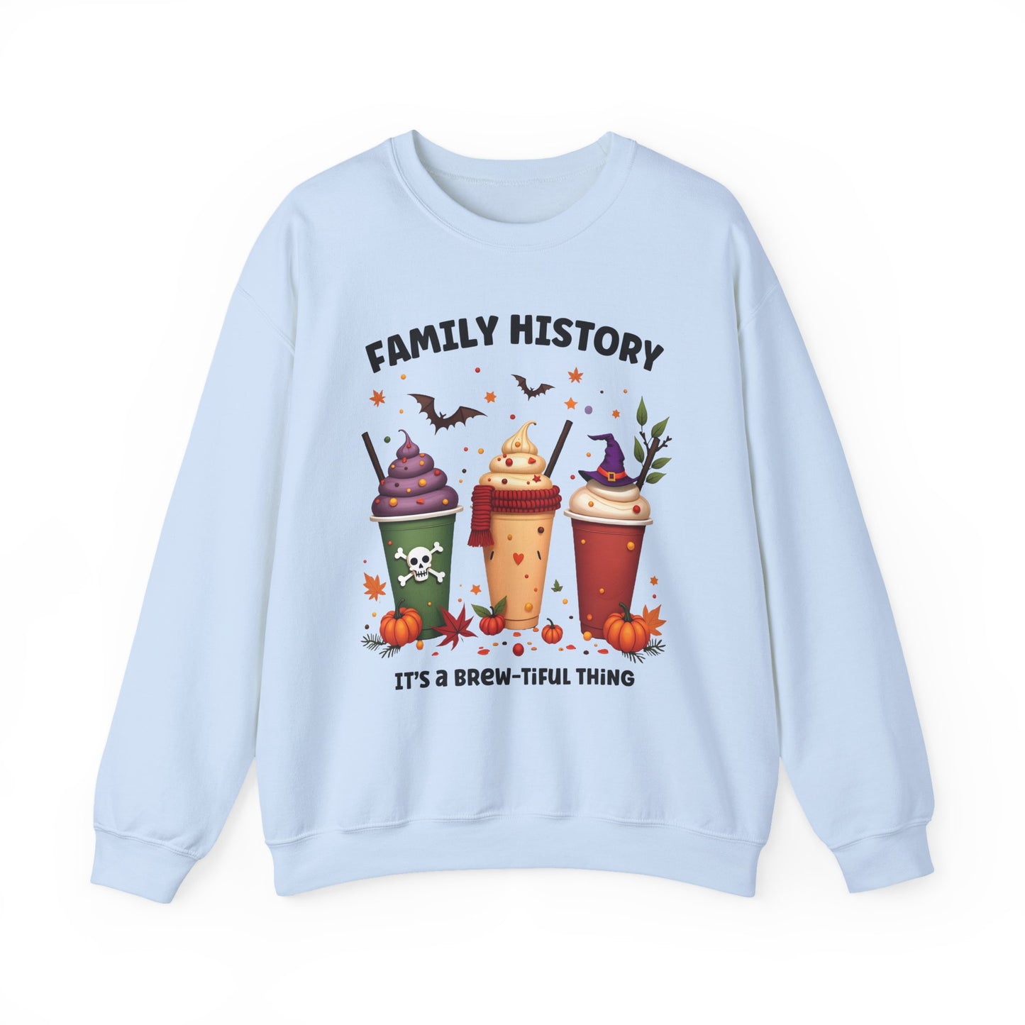 Fall Genealogy Pumpkin Spice Sweatshirt