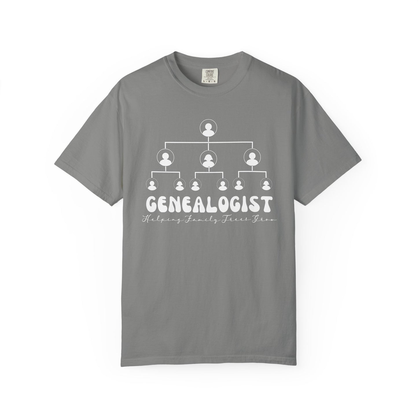 Genealogist Helping Family Trees Grow T-Shirt