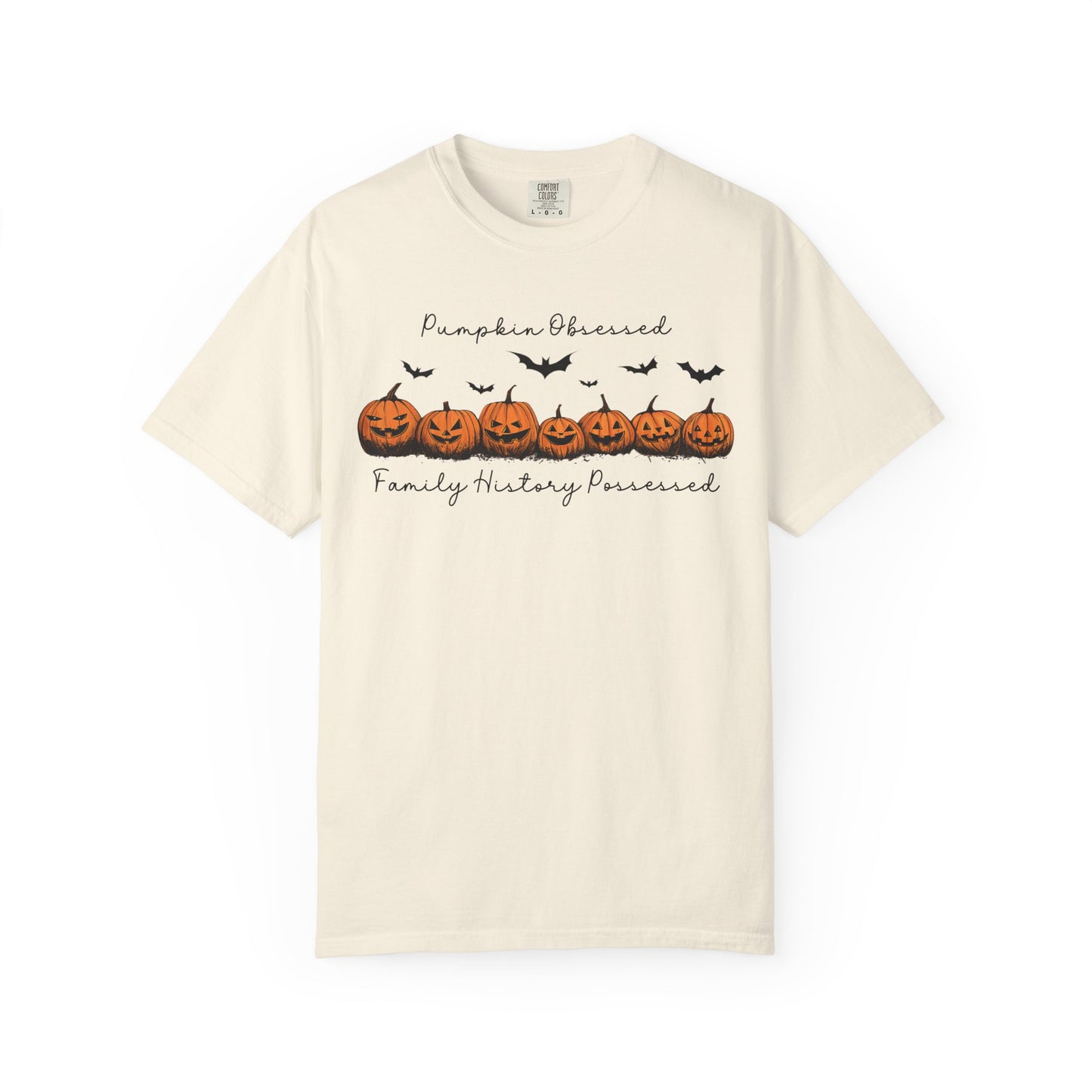 Pumpkin Obsessed Family History Possessed T-Shirt