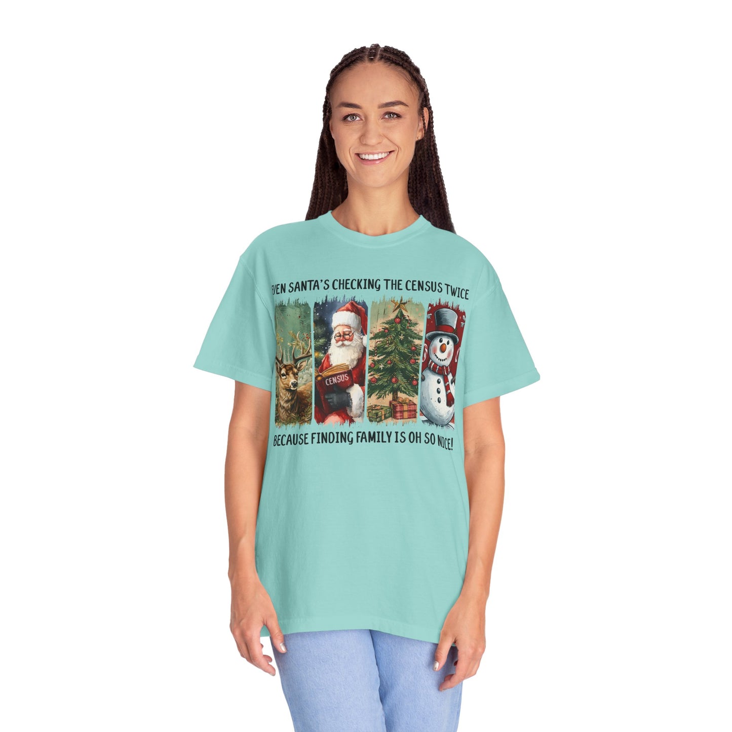 Santas Checking the Census Twice Shirt
