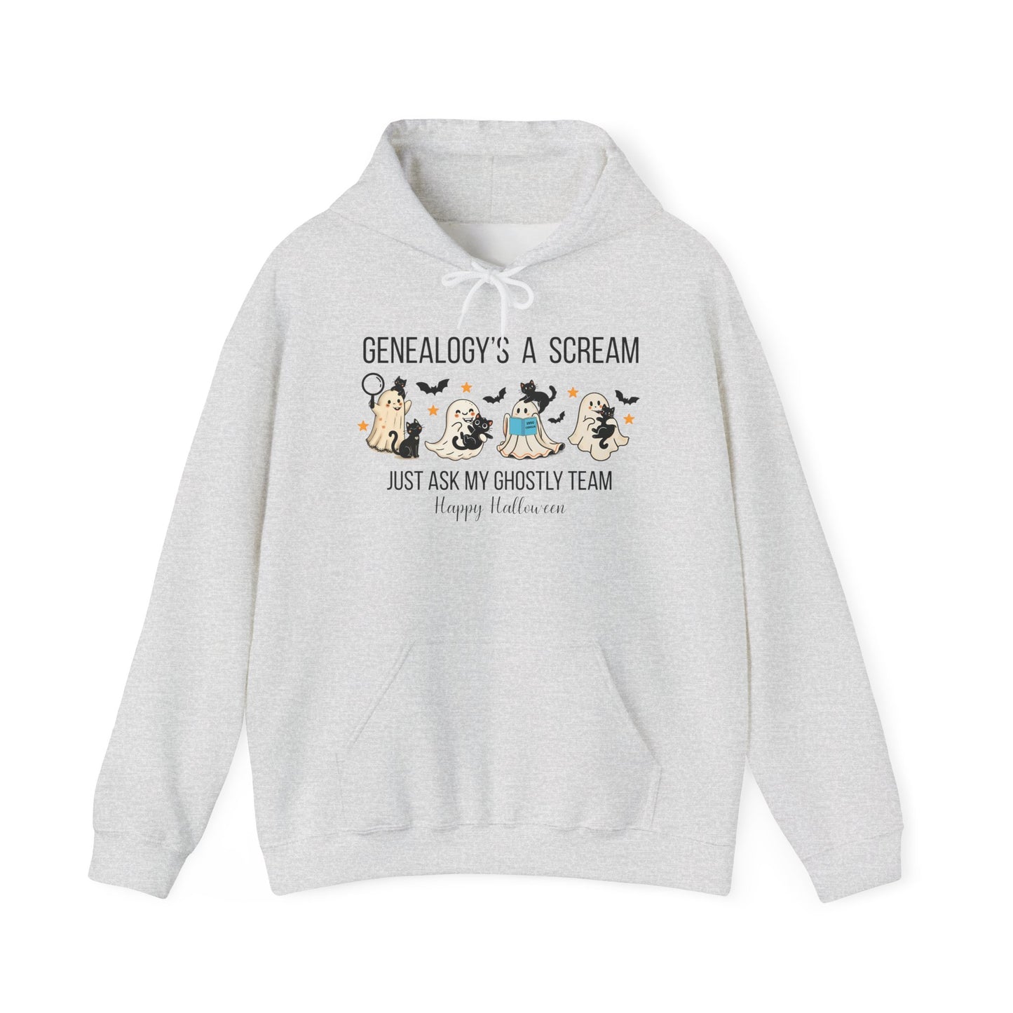Genealogy's a Scream Halloween Hoodie