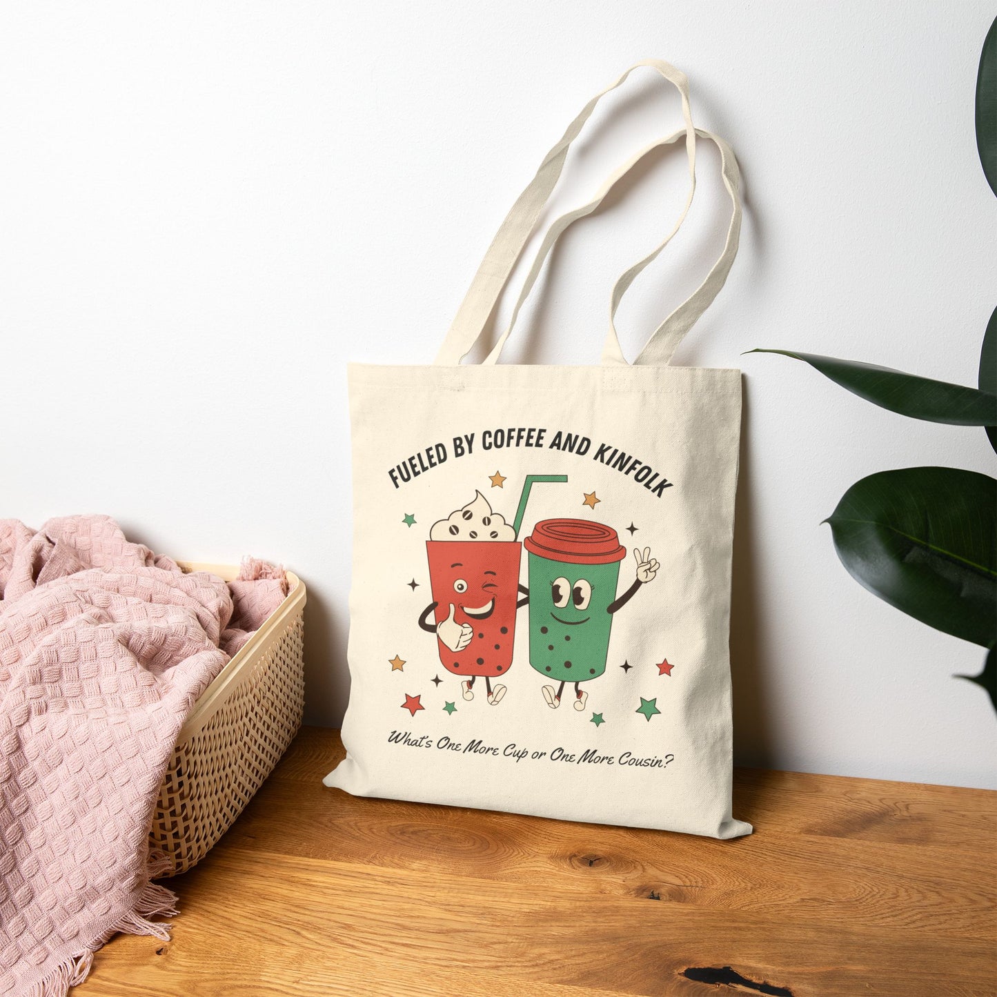 Fueled by Coffee and Kinfolk Tote
