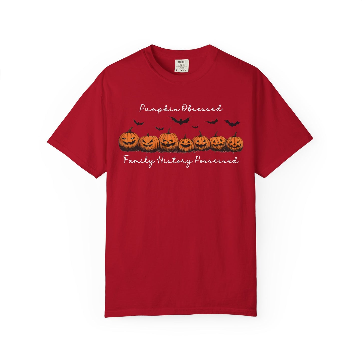 Pumpkin Obsessed Family History Possessed T-Shirt