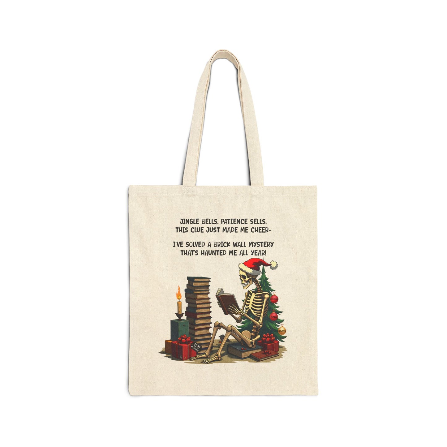 Genealogy Christmas Tote Bag