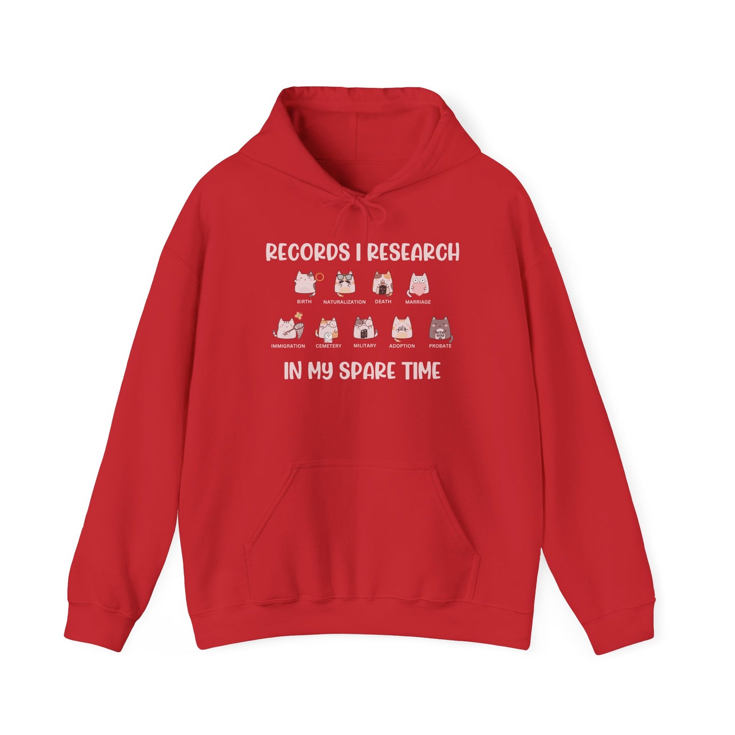 Records I Reseach in my Spare Time Hoodie