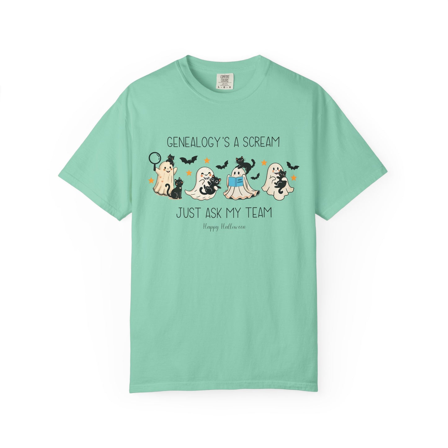 Genealogy is a Scream Halloween Shirt