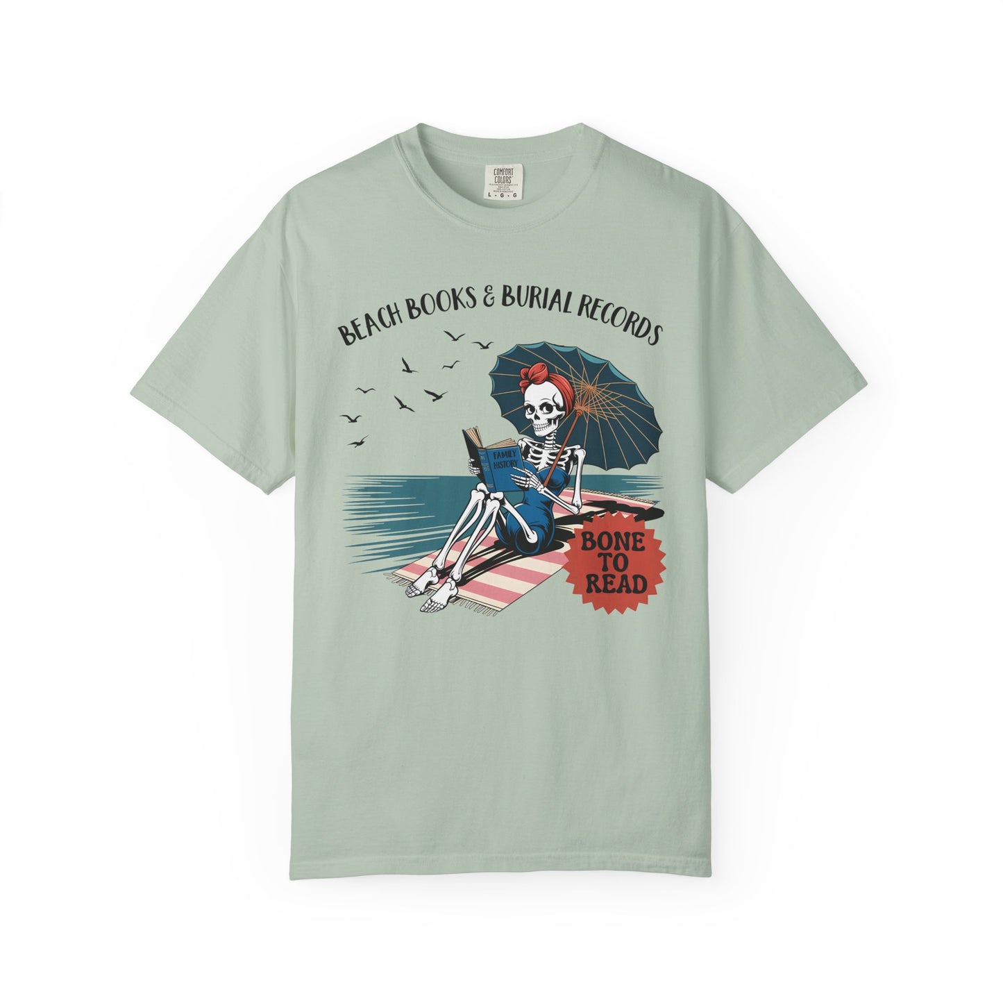 Beach Books & Burial Records T-Shirt