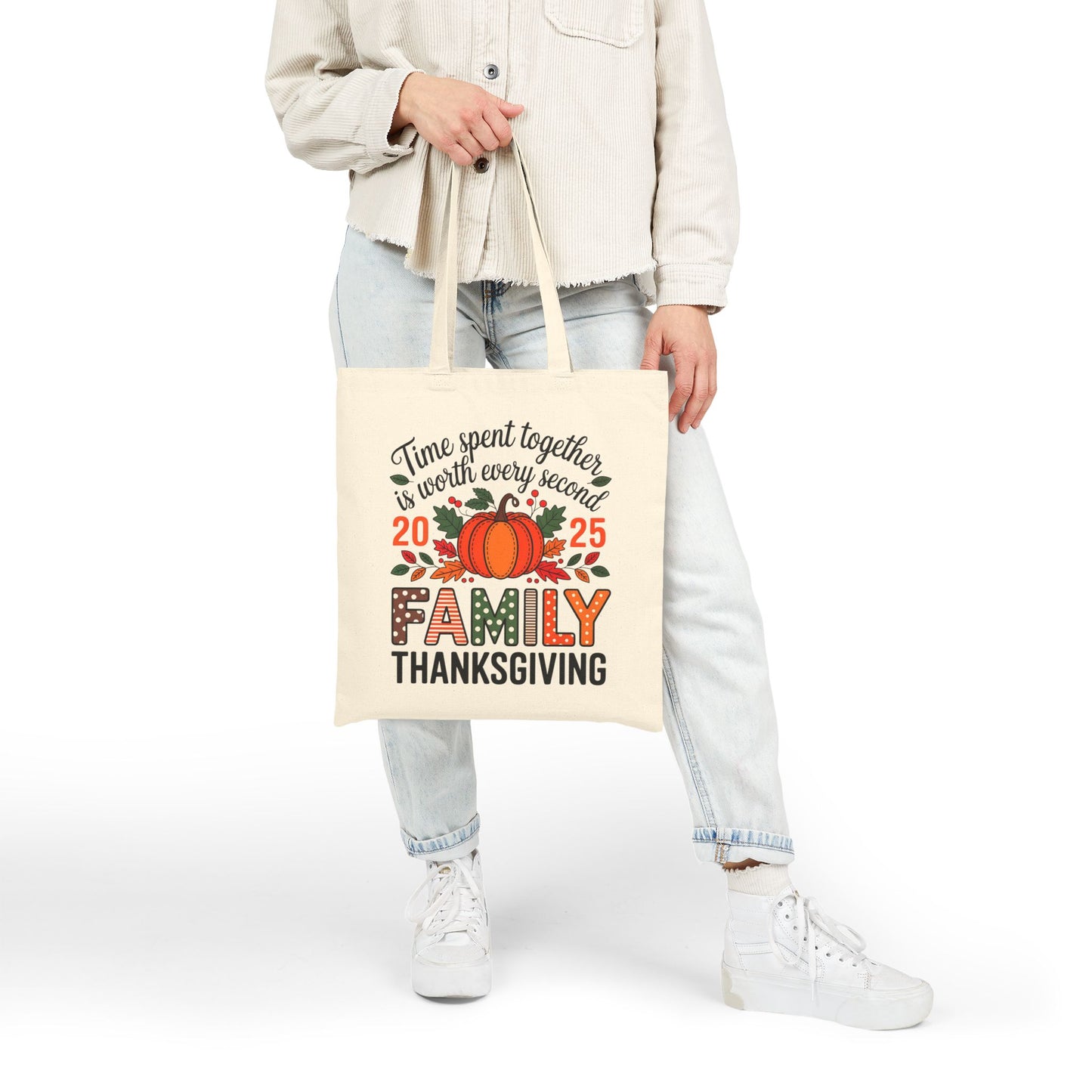 Thanksgiving Family Tote Bag