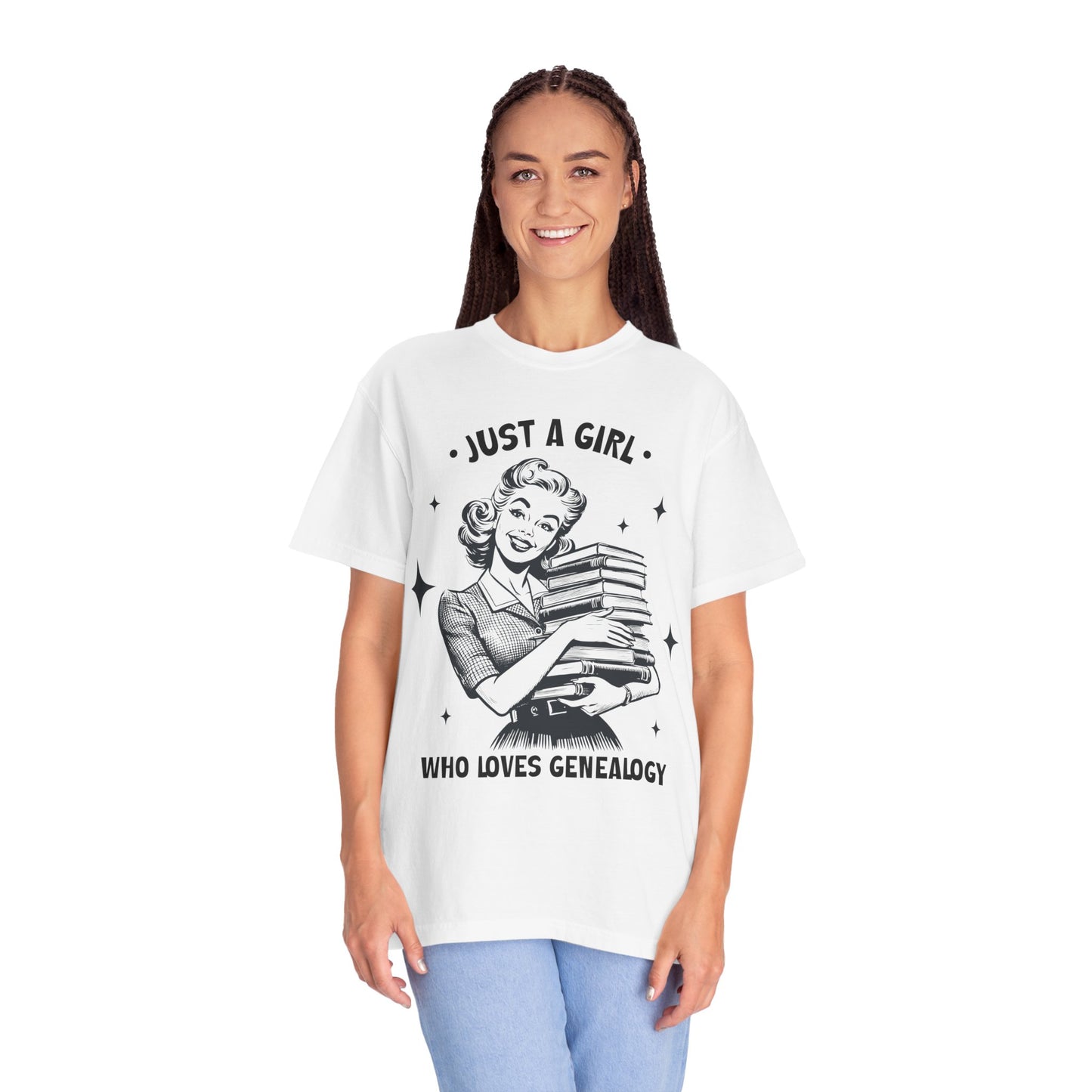 Just a Girl Who Loves Genealogy Shirt