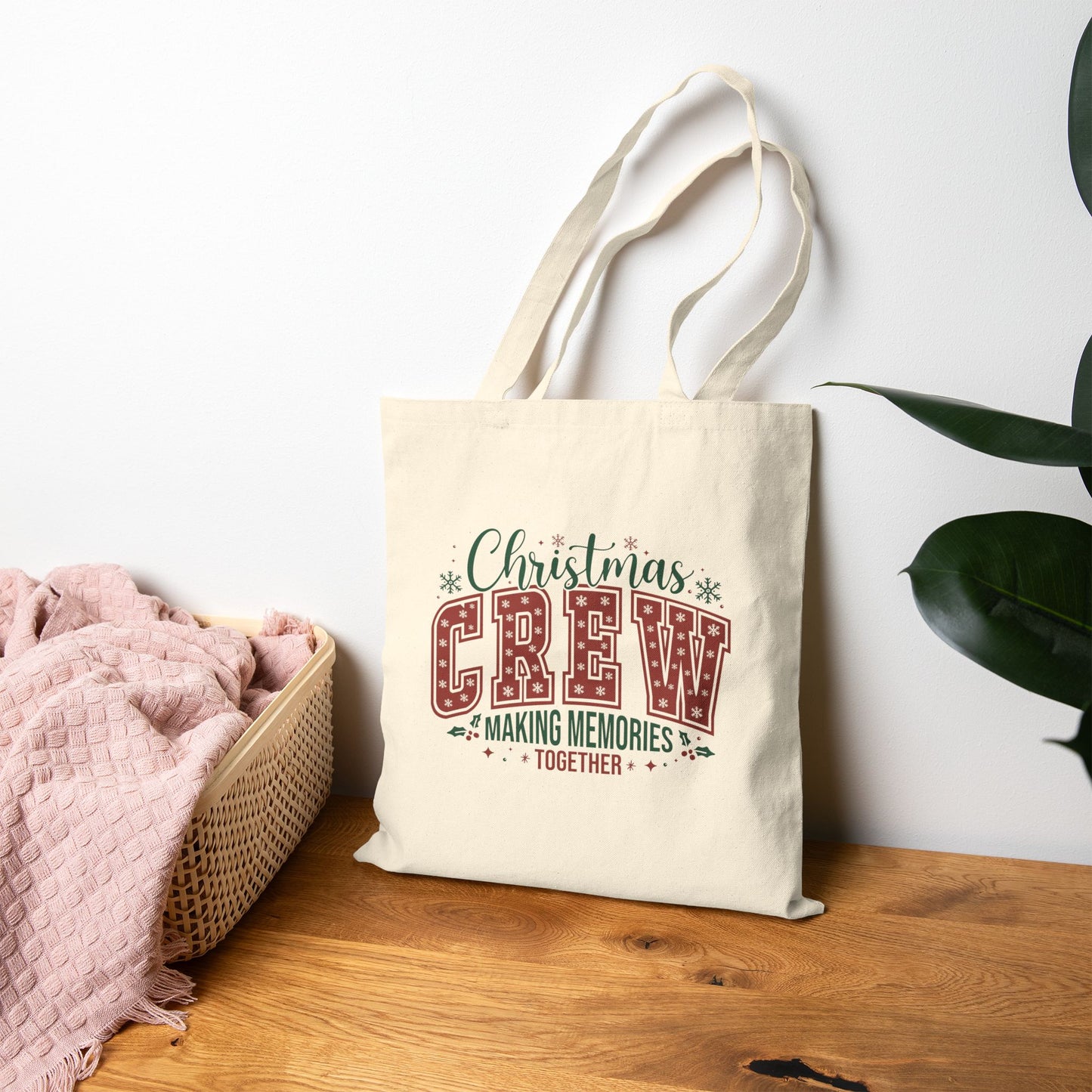Christmas Crew Tote Bag