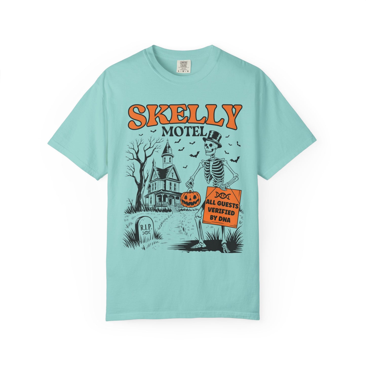 Funny Skeleton Motel DNA T-Shirt