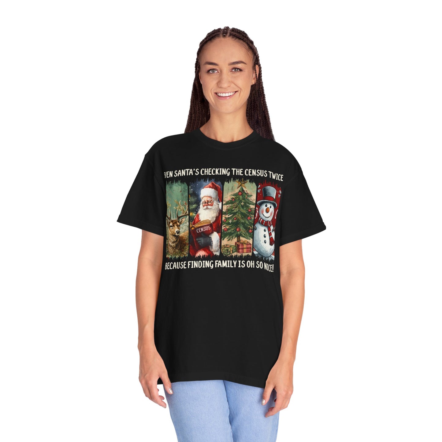 Santas Checking the Census Twice Shirt