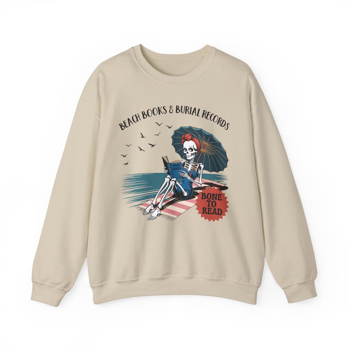 Beach Books & Burial Records Sweatshirt
